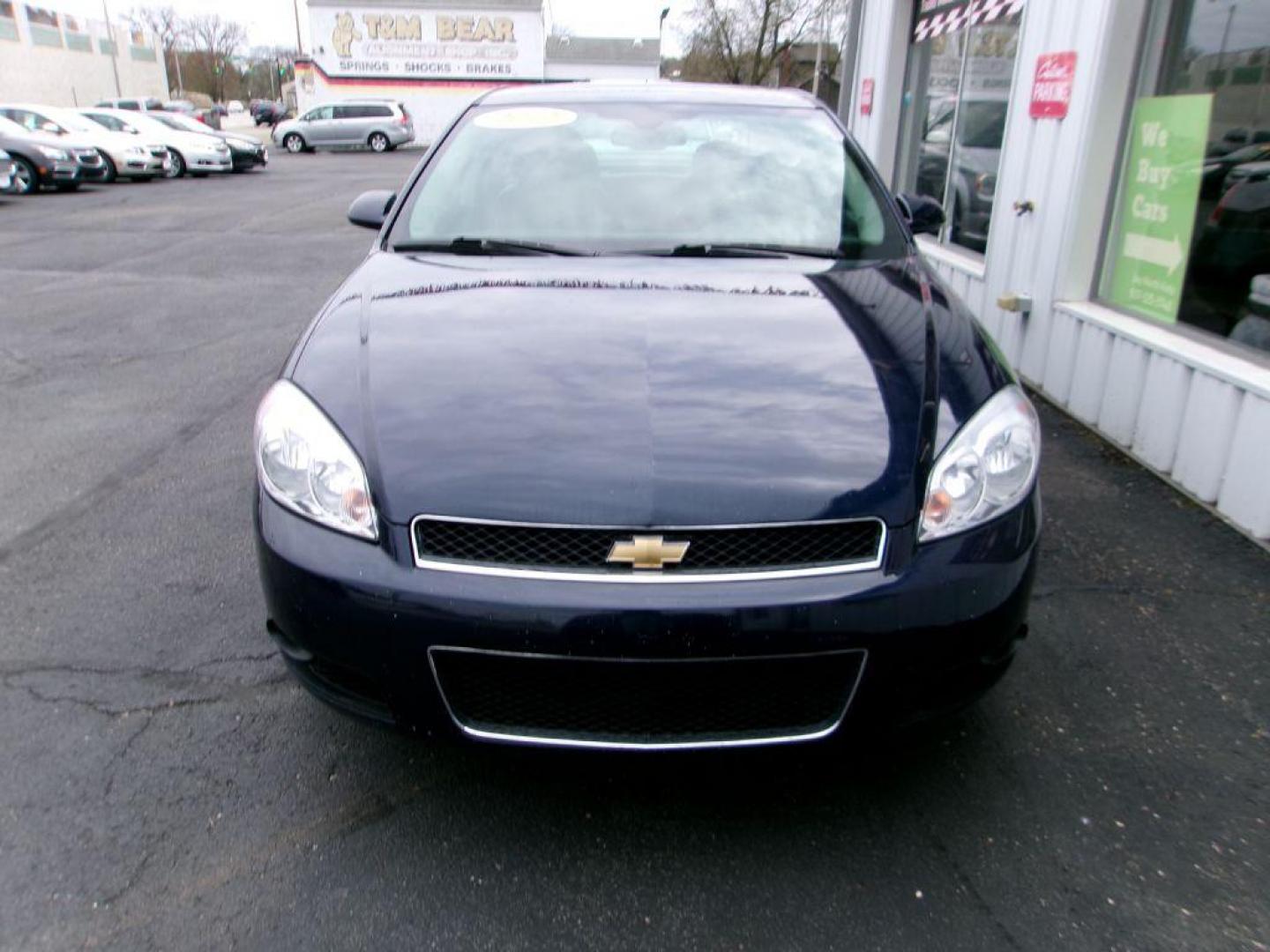 2012 BLUE CHEVROLET IMPALA LTZ (2G1WC5E33C1) with an 3.6L engine, Automatic transmission, located at 501 E. Columbia St., Springfield, OH, 45503, (800) 262-7122, 39.925262, -83.801796 - Photo#1