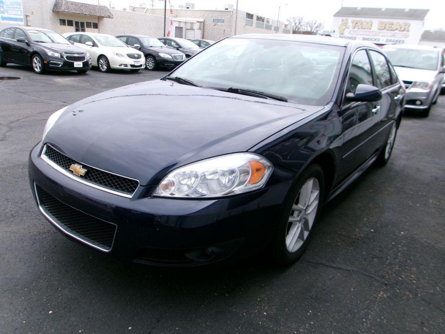 2012 BLUE CHEVROLET IMPALA LTZ (2G1WC5E33C1) with an 3.6L engine, Automatic transmission, located at 501 E. Columbia St., Springfield, OH, 45503, (800) 262-7122, 39.925262, -83.801796 - Photo#6