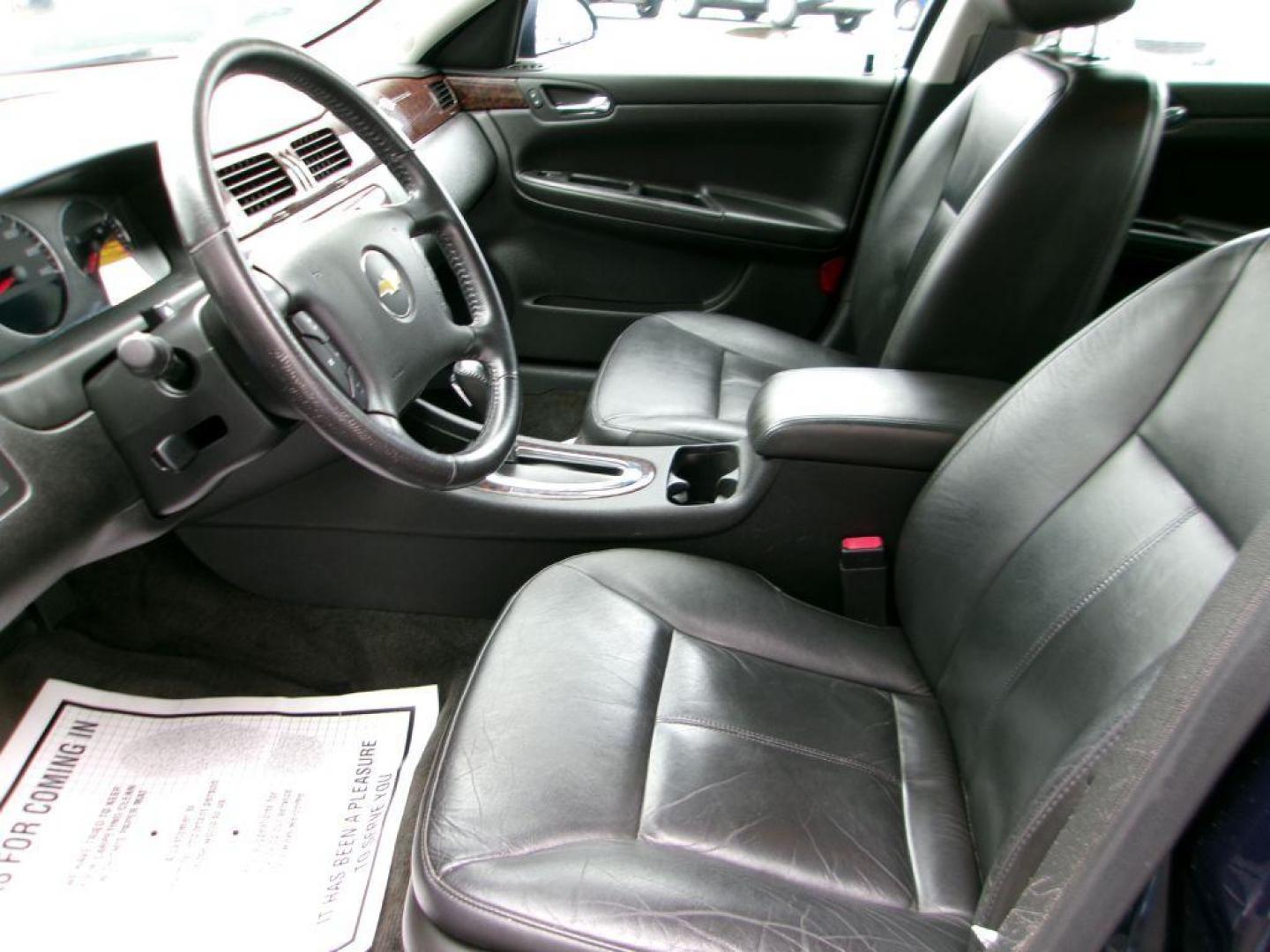 2012 BLUE CHEVROLET IMPALA LTZ (2G1WC5E33C1) with an 3.6L engine, Automatic transmission, located at 501 E. Columbia St., Springfield, OH, 45503, (800) 262-7122, 39.925262, -83.801796 - Photo#8