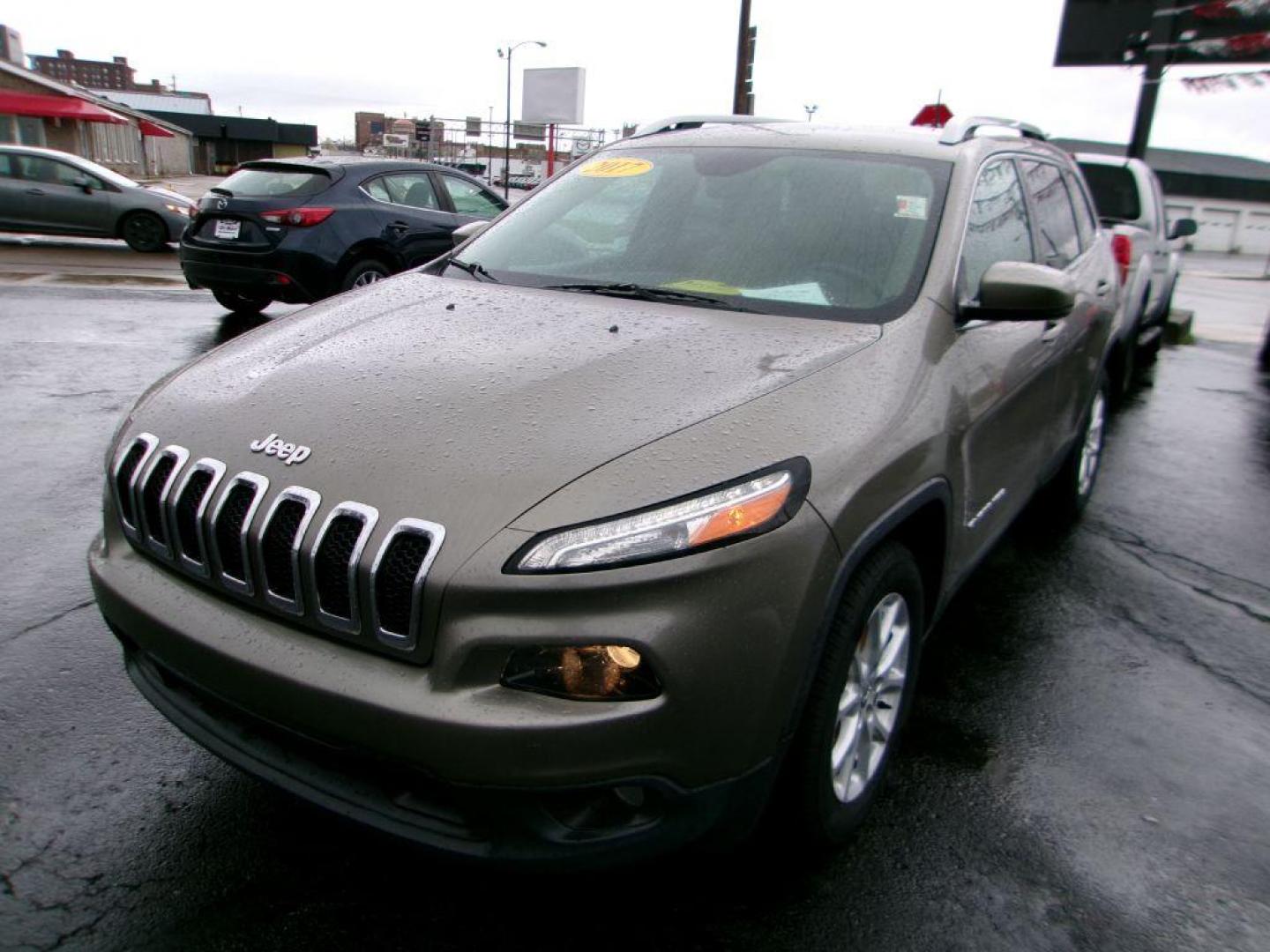 2017 BROWN JEEP CHEROKEE LATITUDE (1C4PJLCB5HW) with an 2.4L engine, Automatic transmission, located at 501 E. Columbia St., Springfield, OH, 45503, (800) 262-7122, 39.925262, -83.801796 - *** Serviced and Detailed *** Safety/Convenience Group Power 8-Way Driver Seat Power 4-Way Driver Lumbar Adjust ParkSenser Rear Park Assist System - Photo#3
