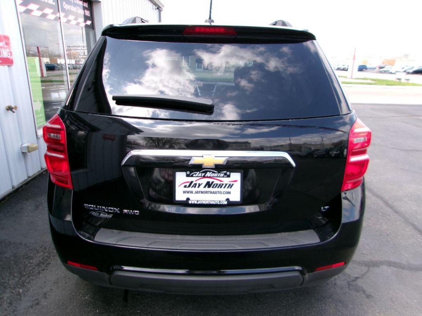 2017 BLACK CHEVROLET EQUINOX LT (2GNFLFEK6H6) with an 2.4L engine, Automatic transmission, located at 501 E. Columbia St., Springfield, OH, 45503, (800) 262-7122, 39.925262, -83.801796 - *** All Wheel Drive *** LT *** Clean CarFax *** Serviced and Detailed *** Remote Start *** New Brakes *** Jay North Auto has offered hand picked vehicles since 1965! Our customer's enjoy a NO pressure buying experience with a small town feel. All of our vehicles get fully inspected and detailed. - Photo#5