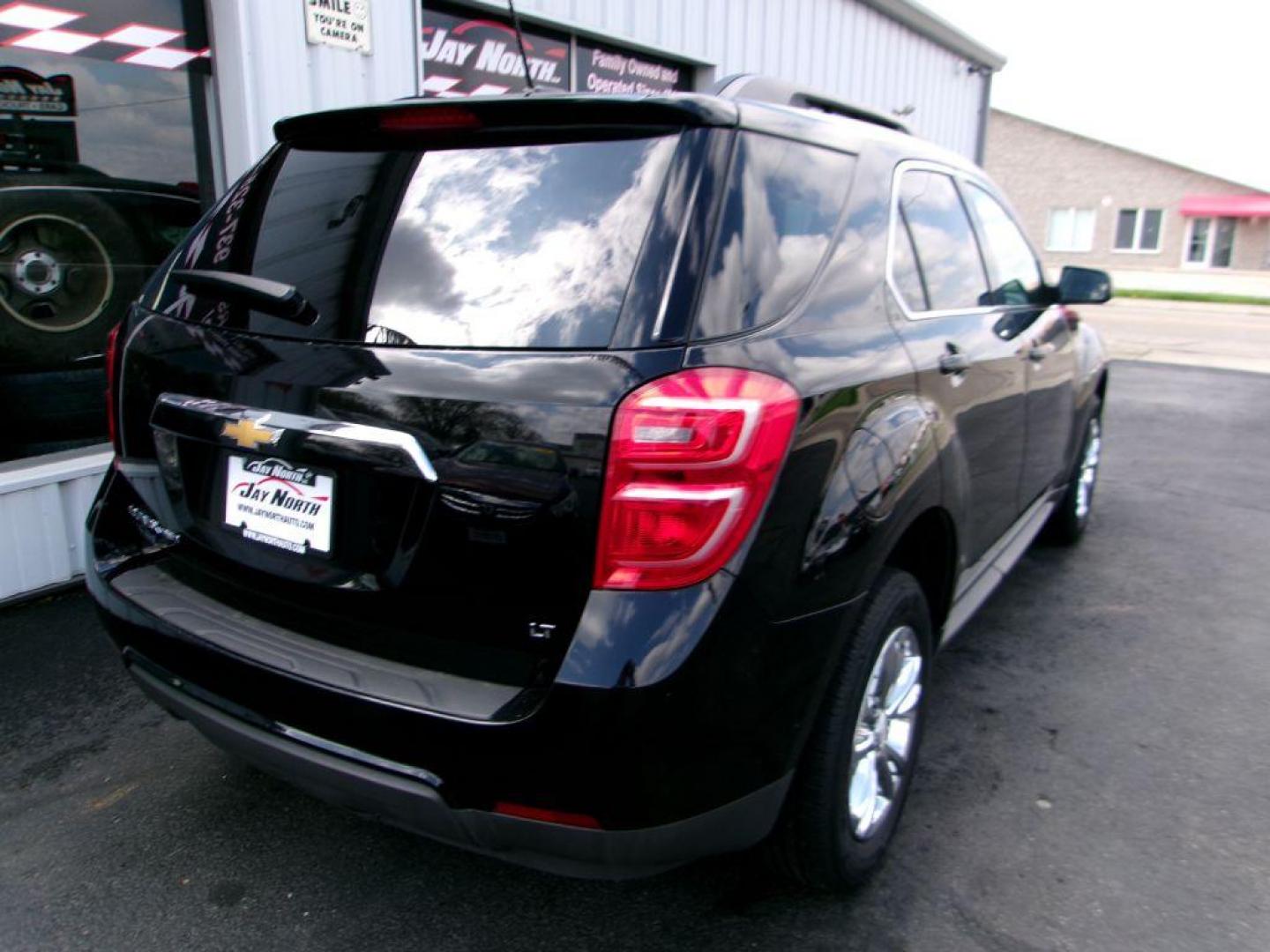 2017 BLACK CHEVROLET EQUINOX LT (2GNFLFEK6H6) with an 2.4L engine, Automatic transmission, located at 501 E. Columbia St., Springfield, OH, 45503, (800) 262-7122, 39.925262, -83.801796 - *** All Wheel Drive *** LT *** Clean CarFax *** Serviced and Detailed *** Remote Start *** New Brakes *** Jay North Auto has offered hand picked vehicles since 1965! Our customer's enjoy a NO pressure buying experience with a small town feel. All of our vehicles get fully inspected and detailed. - Photo#6