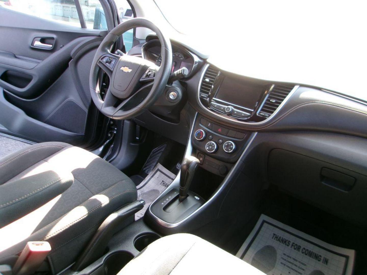2020 GRAY CHEVROLET TRAX LS (3GNCJKSB0LL) with an 1.4L engine, Automatic transmission, located at 501 E. Columbia St., Springfield, OH, 45503, (800) 262-7122, 39.925262, -83.801796 - Photo#14