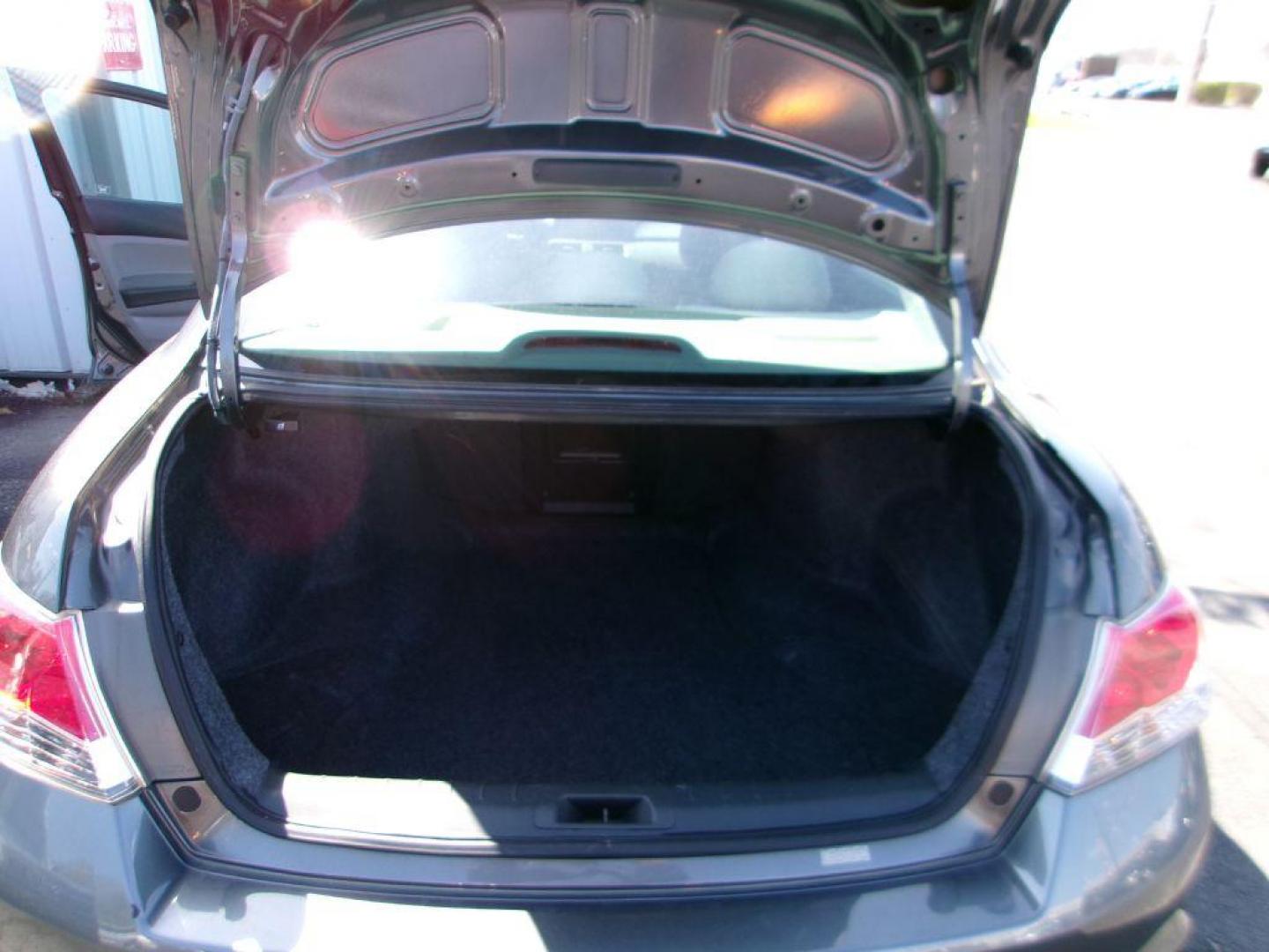 2012 GRAY HONDA ACCORD LXP (1HGCP2F42CA) with an 2.4L engine, Automatic transmission, located at 501 E. Columbia St., Springfield, OH, 45503, (800) 262-7122, 39.925262, -83.801796 - *** 1 Owner *** New Timing w/ Honda Parts *** Tune Up *** Serviced and Detailed *** LX 2.4L *** Clean *** Jay North Auto has offered hand picked vehicles since 1965! Our customer's enjoy a NO pressure buying experience with a small town feel. All of our vehicles get fully inspected and detaile - Photo#11