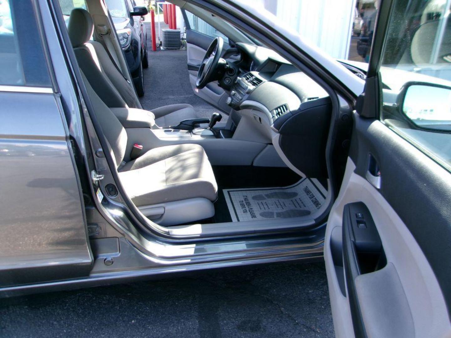 2012 GRAY HONDA ACCORD LXP (1HGCP2F42CA) with an 2.4L engine, Automatic transmission, located at 501 E. Columbia St., Springfield, OH, 45503, (800) 262-7122, 39.925262, -83.801796 - *** 1 Owner *** New Timing w/ Honda Parts *** Tune Up *** Serviced and Detailed *** LX 2.4L *** Clean *** Jay North Auto has offered hand picked vehicles since 1965! Our customer's enjoy a NO pressure buying experience with a small town feel. All of our vehicles get fully inspected and detaile - Photo#14