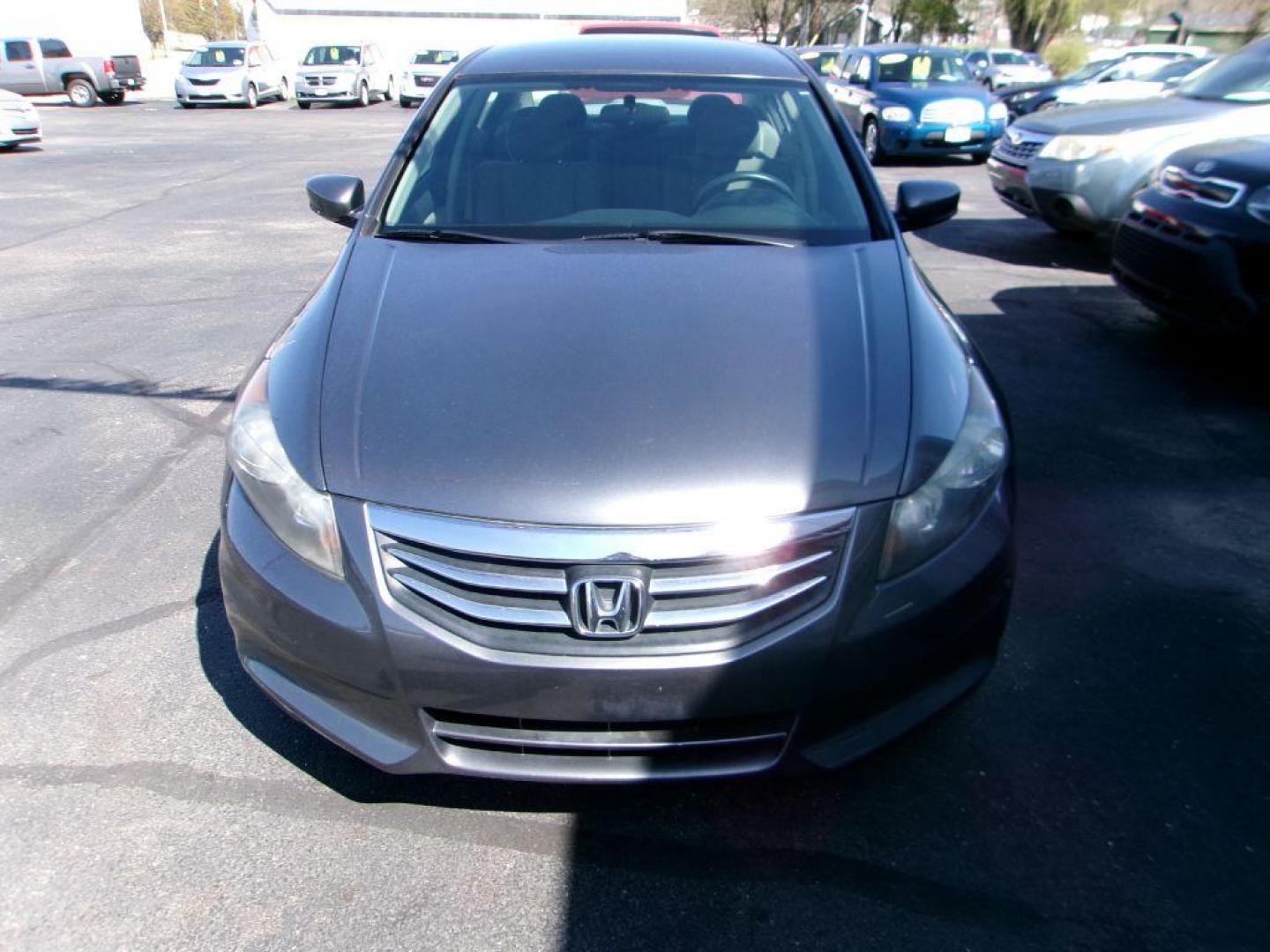 2012 GRAY HONDA ACCORD LXP (1HGCP2F42CA) with an 2.4L engine, Automatic transmission, located at 501 E. Columbia St., Springfield, OH, 45503, (800) 262-7122, 39.925262, -83.801796 - *** 1 Owner *** New Timing w/ Honda Parts *** Tune Up *** Serviced and Detailed *** LX 2.4L *** Clean *** Jay North Auto has offered hand picked vehicles since 1965! Our customer's enjoy a NO pressure buying experience with a small town feel. All of our vehicles get fully inspected and detaile - Photo#2