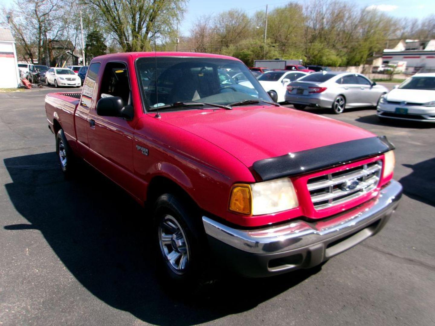 2001 RED FORD RANGER SUPER CAB (1FTYR14U71T) with an 3.0L engine, Automatic transmission, located at 501 E. Columbia St., Springfield, OH, 45503, (800) 262-7122, 39.925262, -83.801796 - *** Local Trade in *** Serviced and Detailed *** Power Windows and Locks *** Bedliner *** Sliding Rear Window *** 4 Door *** 3.0L V6 *** Jay North Auto has offered hand picked vehicles since 1965! Our customer's enjoy a NO pressure buying experience with a small town feel. All of our vehicles g - Photo#1
