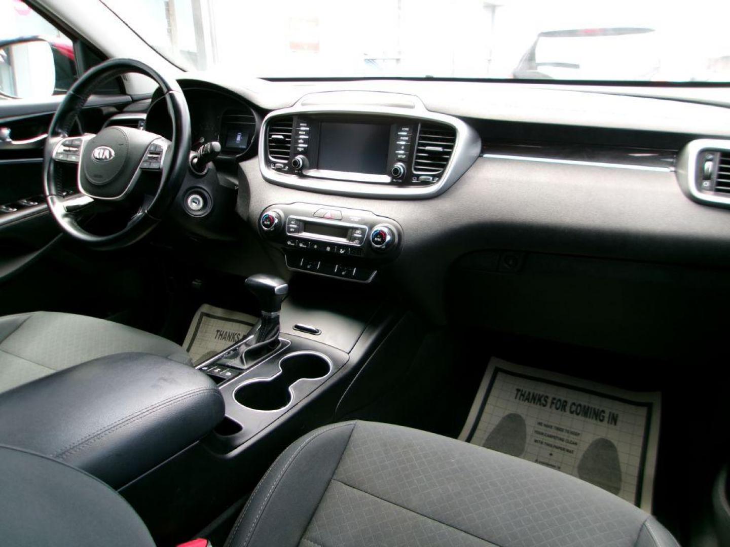 2020 RED KIA SORENTO LX CONVENIENCE (5XYPGDA39LG) with an 2.4L engine, Automatic transmission, located at 501 E. Columbia St., Springfield, OH, 45503, (800) 262-7122, 39.925262, -83.801796 - ***AWD***Android Auto and Apple CarPlay***Blind Spot***3rd Row Seating***New Front Brake Pads and Rotors***Serviced and Detailed*** Jay North Auto has offered hand picked vehicles since 1965! Our customer's enjoy a NO pressure buying experience with a small town feel. All of our vehicles get - Photo#19