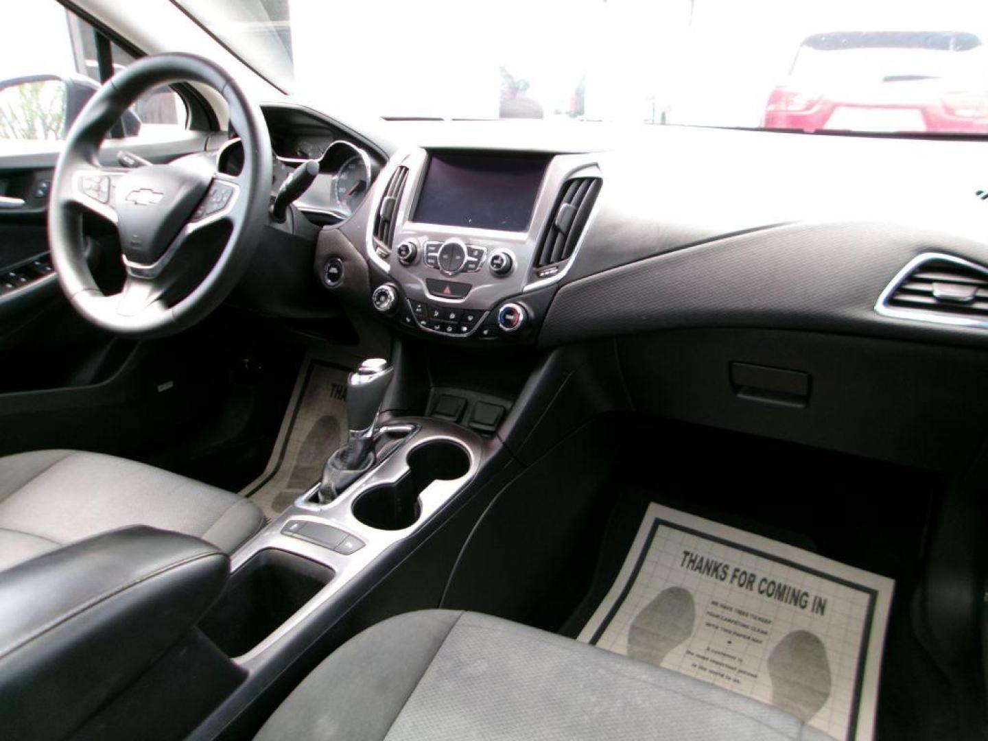 2018 BLACK CHEVROLET CRUZE LT (1G1BE5SM3J7) with an 1.4L engine, Automatic transmission, located at 501 E. Columbia St., Springfield, OH, 45503, (800) 262-7122, 39.925262, -83.801796 - ***Clean Carfax***LT***New Front and Rear Brake Pads and Rotors***Moonroof***Serviced and Detailed*** Jay North Auto has offered hand picked vehicles since 1965! Our customer's enjoy a NO pressure buying experience with a small town feel. All of our vehicles get fully inspected and detailed. W - Photo#18