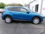 2014 BLUE MAZDA CX-5 TOURING (JM3KE4CY3E0) with an 2.5L engine, Automatic transmission, located at 501 E. Columbia St., Springfield, OH, 45503, (800) 262-7122, 39.925262, -83.801796 - ***Only 81K Miles***AWD***New Tires***New Rear Brake Pads and Rotors***New Battery***Sunroof***BOSE Sound system***Back-up Camera***Serviced and Detailed*** Jay North Auto has offered hand picked vehicles since 1965! Our customer's enjoy a NO pressure buying experience with a small town feel. Al - Photo#0