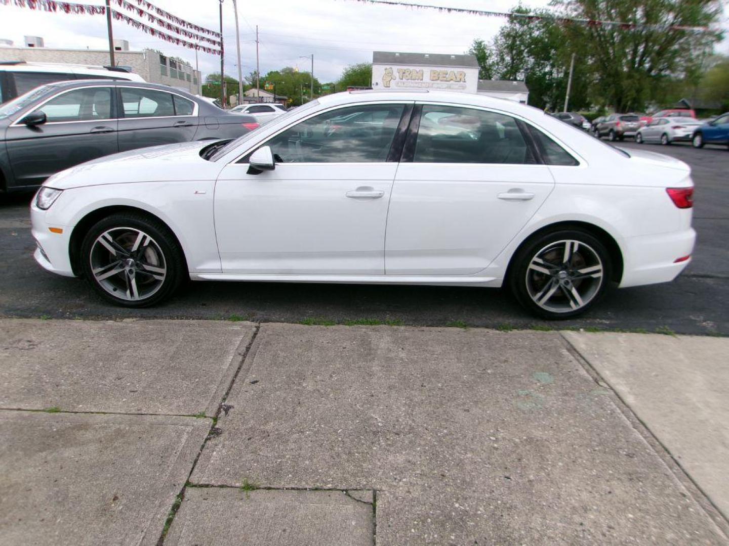 2017 WHITE AUDI A4 PREMIUM PLUS (WAUENAF4XHN) with an 2.0L engine, Automatic transmission, located at 501 E. Columbia St., Springfield, OH, 45503, (800) 262-7122, 39.925262, -83.801796 - ***Clean Carfax***LOADED***Heated Front and Rear Leather Seating***3D Bang and Olufsen Audio***Navigation***Sunroof***Premium Plus***Blind Spot***Local Trade***Serviced and Detailed*** AWD *** Jay North Auto has offered hand picked vehicles since 1965! Our customer's enjoy a NO pressure buying - Photo#2