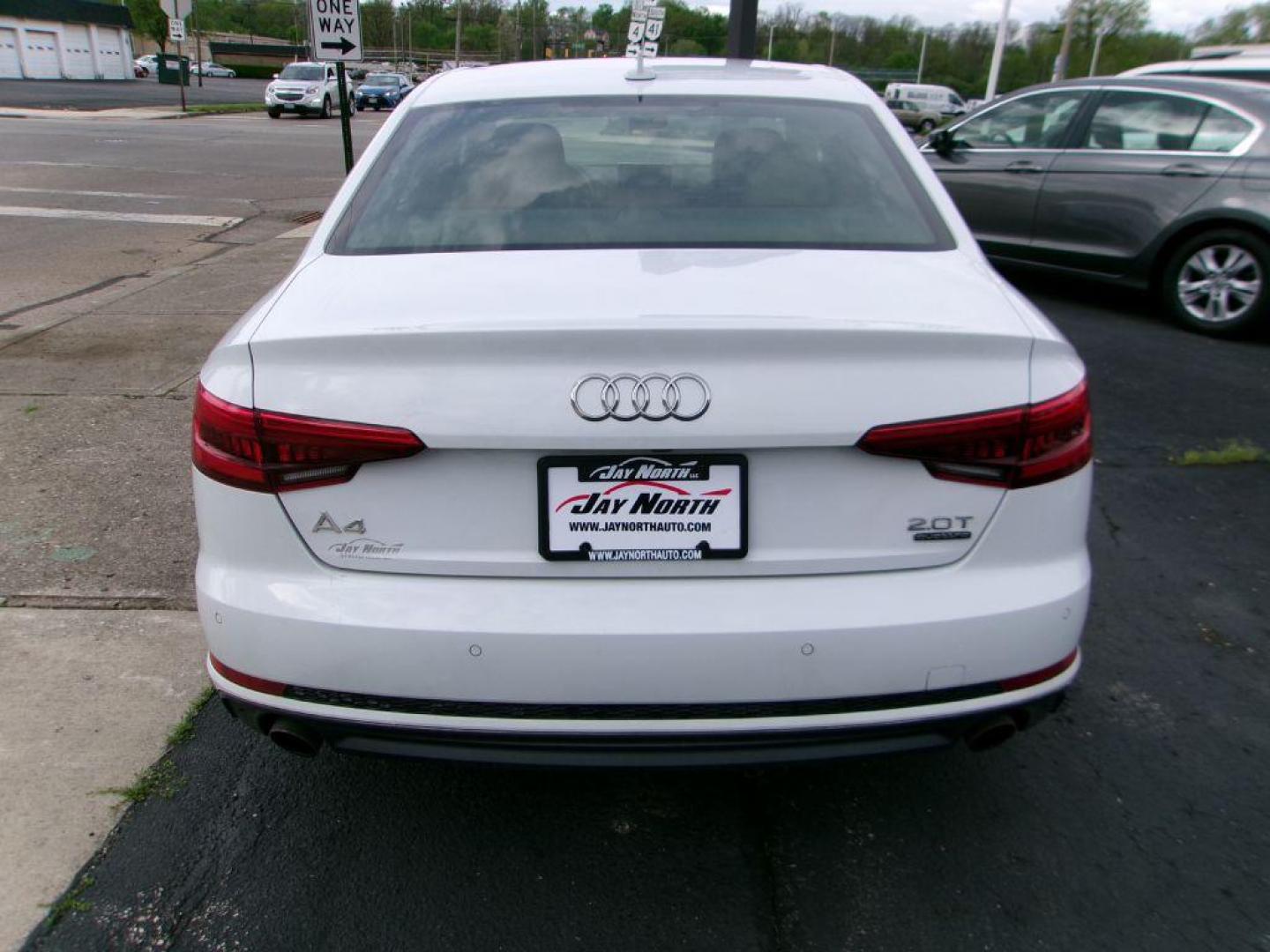 2017 WHITE AUDI A4 PREMIUM PLUS (WAUENAF4XHN) with an 2.0L engine, Automatic transmission, located at 501 E. Columbia St., Springfield, OH, 45503, (800) 262-7122, 39.925262, -83.801796 - ***Clean Carfax***LOADED***Heated Front and Rear Leather Seating***3D Bang and Olufsen Audio***Navigation***Sunroof***Premium Plus***Blind Spot***Local Trade***Serviced and Detailed*** AWD *** Jay North Auto has offered hand picked vehicles since 1965! Our customer's enjoy a NO pressure buying - Photo#5