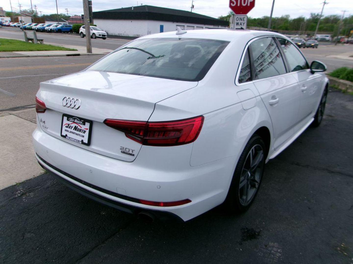 2017 WHITE AUDI A4 PREMIUM PLUS (WAUENAF4XHN) with an 2.0L engine, Automatic transmission, located at 501 E. Columbia St., Springfield, OH, 45503, (800) 262-7122, 39.925262, -83.801796 - ***Clean Carfax***LOADED***Heated Front and Rear Leather Seating***3D Bang and Olufsen Audio***Navigation***Sunroof***Premium Plus***Blind Spot***Local Trade***Serviced and Detailed*** AWD *** Jay North Auto has offered hand picked vehicles since 1965! Our customer's enjoy a NO pressure buying - Photo#6