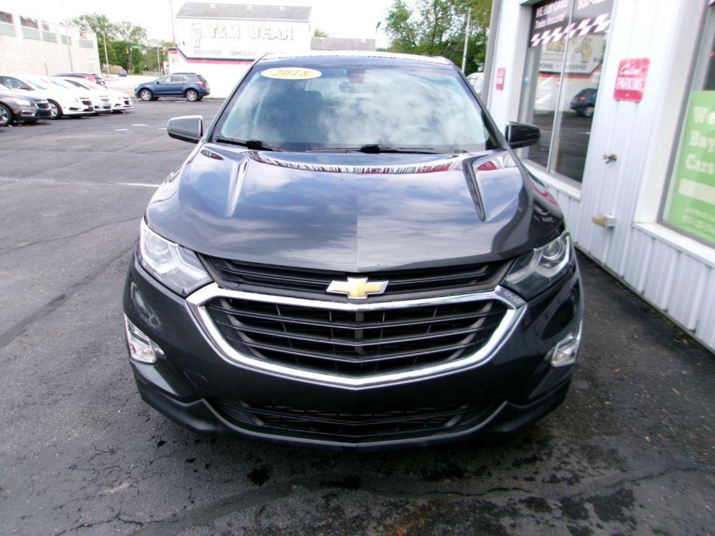 2018 GRAY CHEVROLET EQUINOX LT (2GNAXSEV3J6) with an 1.5L engine, Automatic transmission, located at 501 E. Columbia St., Springfield, OH, 45503, (800) 262-7122, 39.925262, -83.801796 - ***Clean Carfax***AWD***New Battery***LT***Serviced and Detailed*** Jay North Auto has offered hand picked vehicles since 1965! Our customer's enjoy a NO pressure buying experience with a small town feel. All of our vehicles get fully inspected and detailed. We are a preferred dealer for many lo - Photo#2