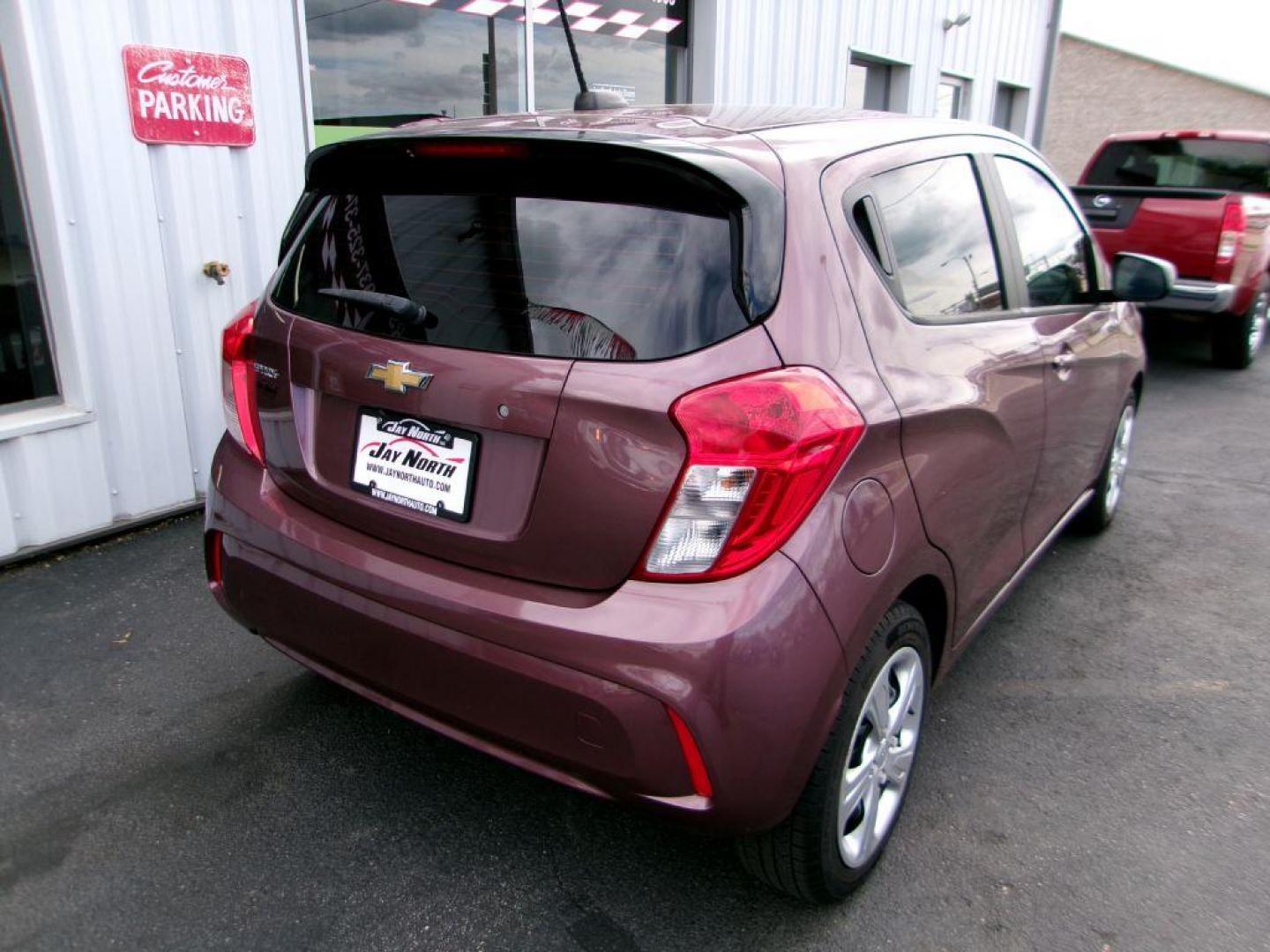 2019 PURPLE CHEVROLET SPARK LS (KL8CB6SA9KC) with an 1.4L engine, Continuously Variable transmission, located at 501 E. Columbia St., Springfield, OH, 45503, (800) 262-7122, 39.925262, -83.801796 - *** Clean CarFax *** Low Miles *** Serviced and Detailed *** Great MPG *** Automatic *** A/C *** Jay North Auto has offered hand picked vehicles since 1965! Our customer's enjoy a NO pressure buying experience with a small town feel. All of our vehicles get fully inspected and detailed. We are a - Photo#6