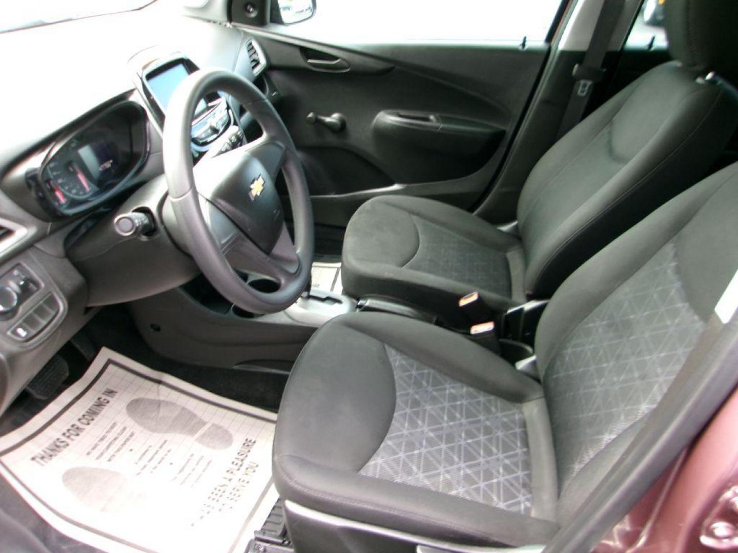 2019 PURPLE CHEVROLET SPARK LS (KL8CB6SA9KC) with an 1.4L engine, Continuously Variable transmission, located at 501 E. Columbia St., Springfield, OH, 45503, (800) 262-7122, 39.925262, -83.801796 - *** Clean CarFax *** Low Miles *** Serviced and Detailed *** Great MPG *** Automatic *** A/C *** Jay North Auto has offered hand picked vehicles since 1965! Our customer's enjoy a NO pressure buying experience with a small town feel. All of our vehicles get fully inspected and detailed. We are a - Photo#12