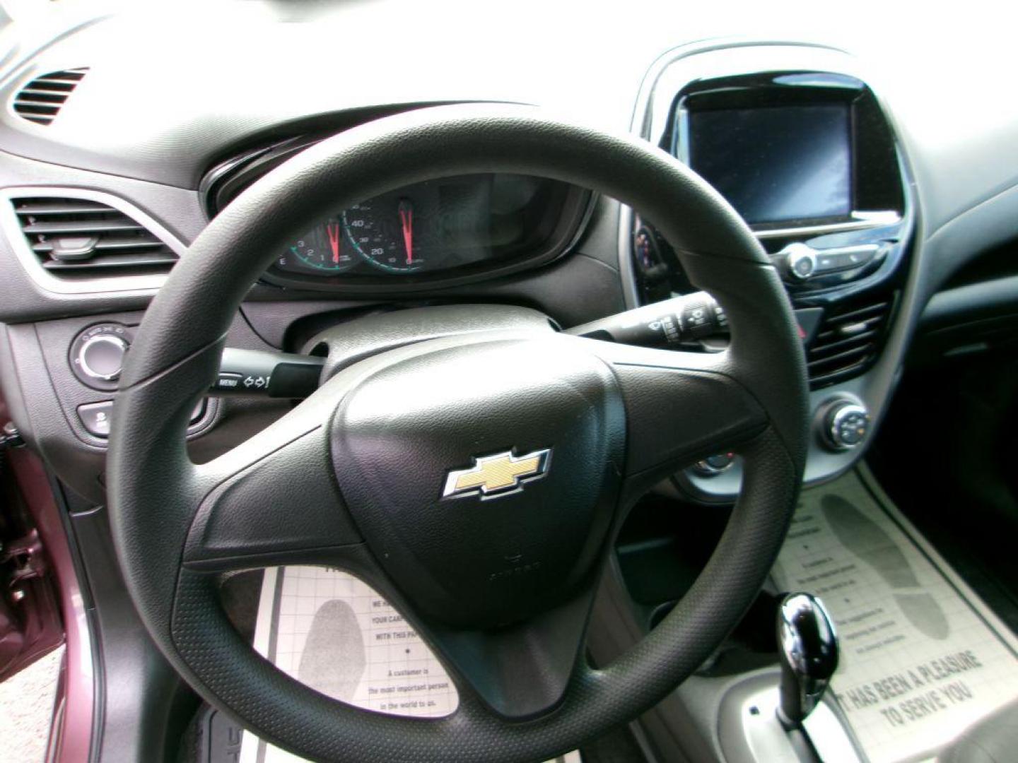 2019 PURPLE CHEVROLET SPARK LS (KL8CB6SA9KC) with an 1.4L engine, Continuously Variable transmission, located at 501 E. Columbia St., Springfield, OH, 45503, (800) 262-7122, 39.925262, -83.801796 - *** Clean CarFax *** Low Miles *** Serviced and Detailed *** Great MPG *** Automatic *** A/C *** Jay North Auto has offered hand picked vehicles since 1965! Our customer's enjoy a NO pressure buying experience with a small town feel. All of our vehicles get fully inspected and detailed. We are a - Photo#13