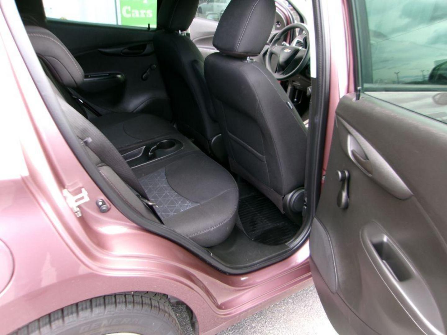 2019 PURPLE CHEVROLET SPARK LS (KL8CB6SA9KC) with an 1.4L engine, Continuously Variable transmission, located at 501 E. Columbia St., Springfield, OH, 45503, (800) 262-7122, 39.925262, -83.801796 - *** Clean CarFax *** Low Miles *** Serviced and Detailed *** Great MPG *** Automatic *** A/C *** Jay North Auto has offered hand picked vehicles since 1965! Our customer's enjoy a NO pressure buying experience with a small town feel. All of our vehicles get fully inspected and detailed. We are a - Photo#14