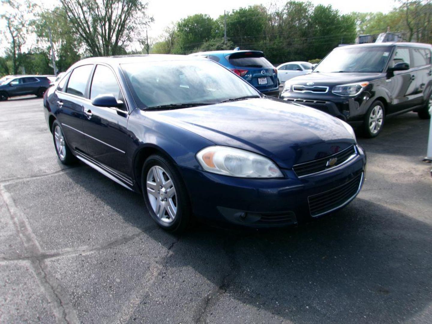 2011 BLUE CHEVROLET IMPALA LT (2G1WB5EK7B1) with an 3.5L engine, Automatic transmission, located at 501 E. Columbia St., Springfield, OH, 45503, (800) 262-7122, 39.925262, -83.801796 - ***New Front and Rear Pads and Rotors***Heated Leather Seating***3.5L***LT***Serviced and Detailed*** Jay North Auto has offered hand picked vehicles since 1965! Our customer's enjoy a NO pressure buying experience with a small town feel. All of our vehicles get fully inspected and detailed. W - Photo#2