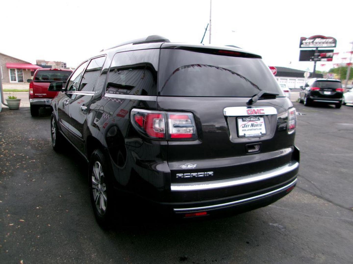 2015 GRAY GMC ACADIA SLT-1 (1GKKRRKD4FJ) with an 3.6L engine, Automatic transmission, located at 501 E. Columbia St., Springfield, OH, 45503, (800) 262-7122, 39.925262, -83.801796 - *** 1 Owner *** Clean CarFax *** V6 FWD *** Third Row *** Remote Start *** Leather *** Loaded *** Serviced and Detailed *** Jay North Auto has offered hand picked vehicles since 1965! Our customer's enjoy a NO pressure buying experience with a small town feel. All of our vehicles get fully insp - Photo#5