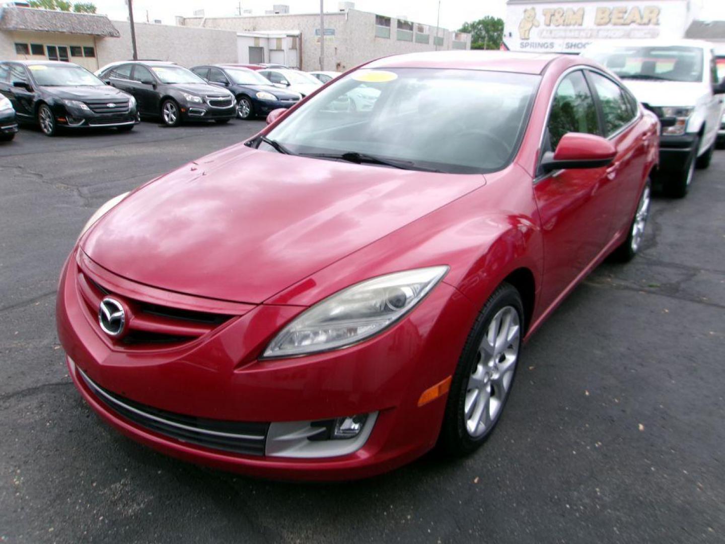 2010 RED MAZDA 6 S GRAND TOURING (1YVHZ8CB9A5) with an 3.7L engine, Automatic transmission, located at 501 E. Columbia St., Springfield, OH, 45503, (800) 262-7122, 39.925262, -83.801796 - ***1-Owner***Clean Carfax***33 Service Records on Carfax***3.7L V6***Leather Seating***Sunroof***Bose Sound System***Super Clean!***Serviced and Detailed*** Jay North Auto has offered hand picked vehicles since 1965! Our customer's enjoy a NO pressure buying experience with a small town feel. Al - Photo#6