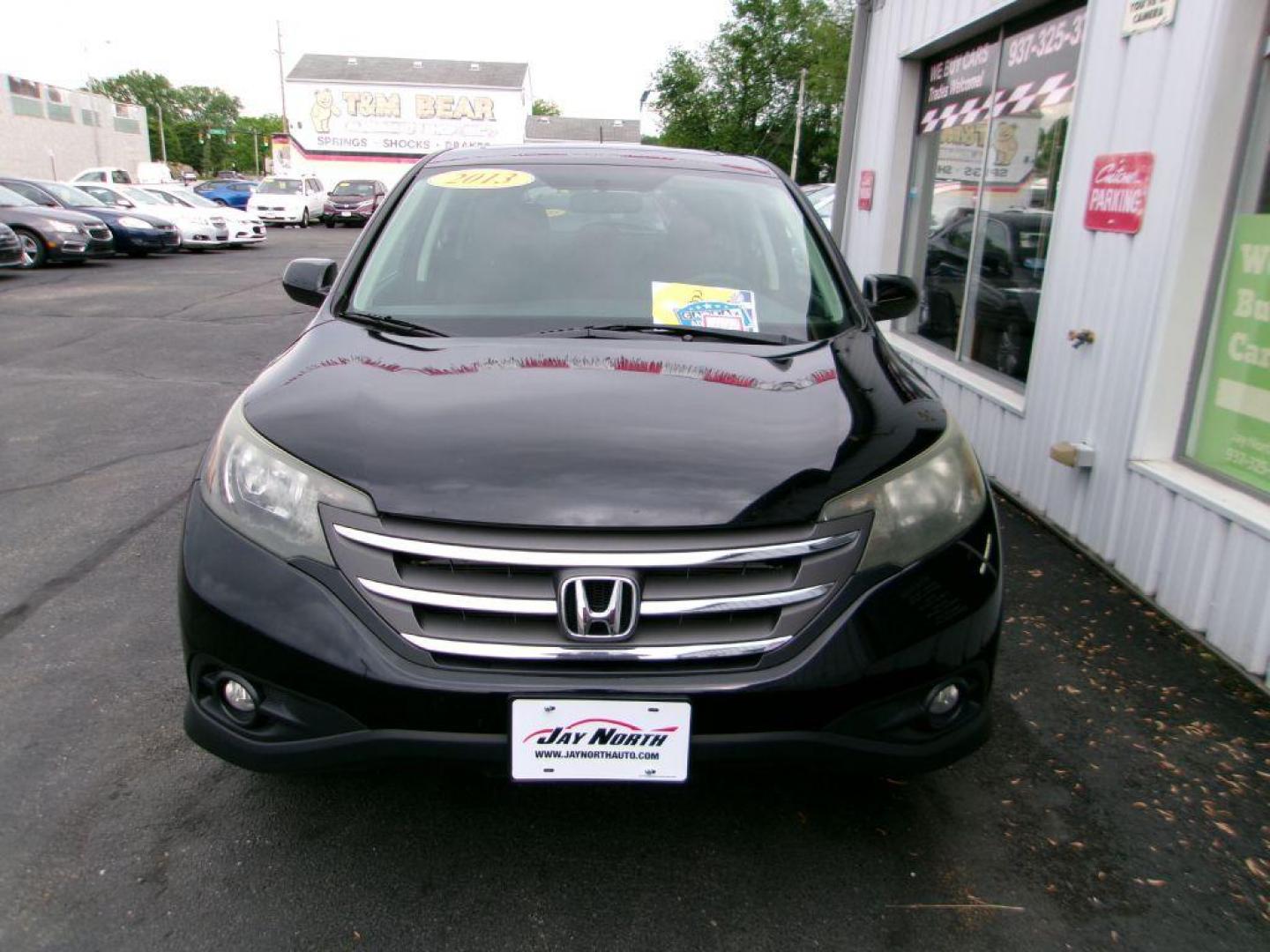 2013 BLACK HONDA CR-V EX (2HKRM4H56DH) with an 2.4L engine, Automatic transmission, located at 501 E. Columbia St., Springfield, OH, 45503, (800) 262-7122, 39.925262, -83.801796 - *** EX *** AWD *** Moonroof *** Back Up Camera *** Serviced and Detailed *** 2.4L *** NICE *** Jay North Auto has offered hand picked vehicles since 1965! Our customer's enjoy a NO pressure buying experience with a small town feel. All of our vehicles get fully inspected and detailed. We are a - Photo#2
