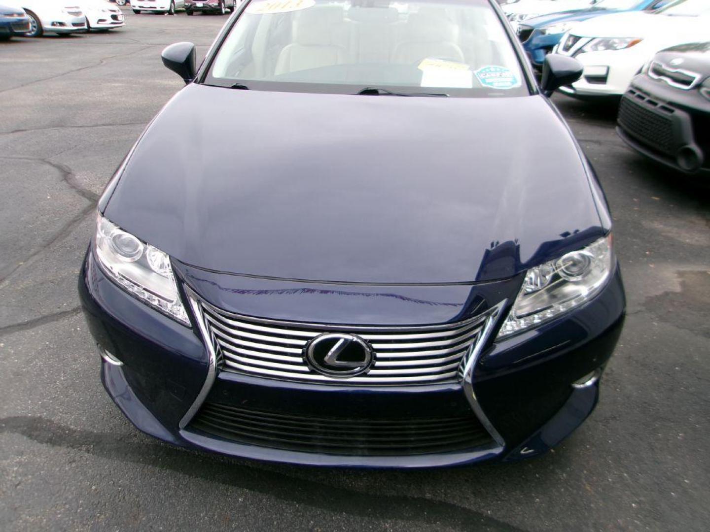2013 BLUE LEXUS ES 350 (JTHBK1GG2D2) with an 3.5L engine, Automatic transmission, located at 501 E. Columbia St., Springfield, OH, 45503, (800) 262-7122, 39.925262, -83.801796 - *** 3.5L V6 *** Premium Audio w/ Navigation *** Moonroof *** Heated and Cooled Leather Seating *** Blind Spot *** Parking Assist ** Serviced and Detailed *** Lexus Quality #1 *** Jay North Auto has offered hand picked vehicles since 1965! Our customer's enjoy a NO pressure buying experience wit - Photo#2