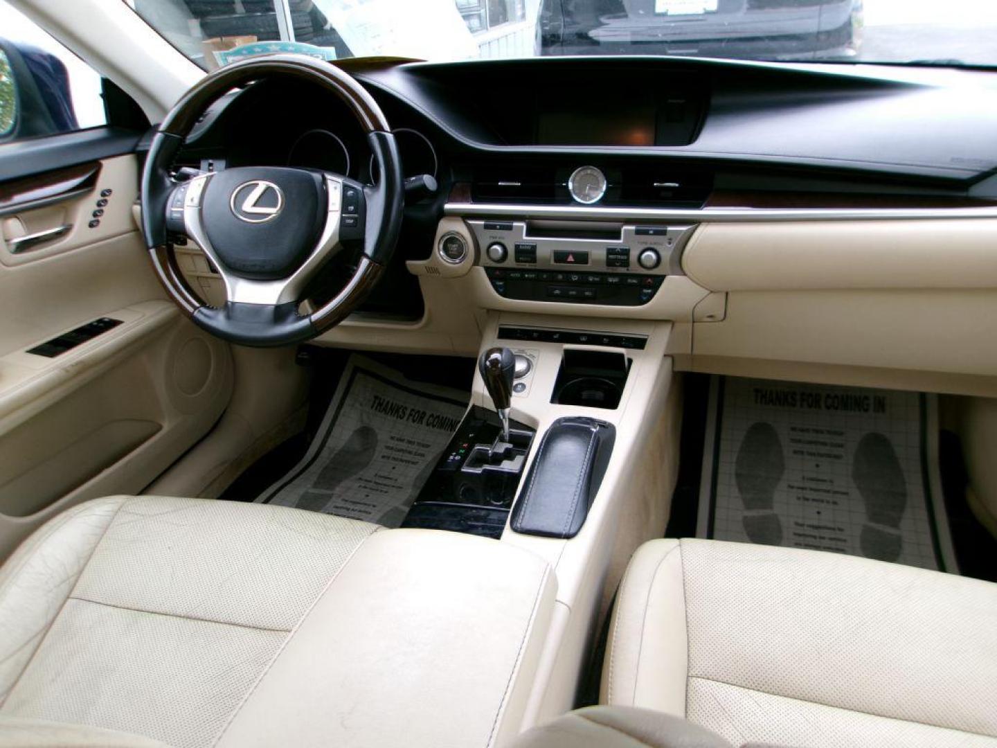 2013 BLUE LEXUS ES 350 (JTHBK1GG2D2) with an 3.5L engine, Automatic transmission, located at 501 E. Columbia St., Springfield, OH, 45503, (800) 262-7122, 39.925262, -83.801796 - *** 3.5L V6 *** Premium Audio w/ Navigation *** Moonroof *** Heated and Cooled Leather Seating *** Blind Spot *** Parking Assist ** Serviced and Detailed *** Lexus Quality #1 *** Jay North Auto has offered hand picked vehicles since 1965! Our customer's enjoy a NO pressure buying experience wit - Photo#10