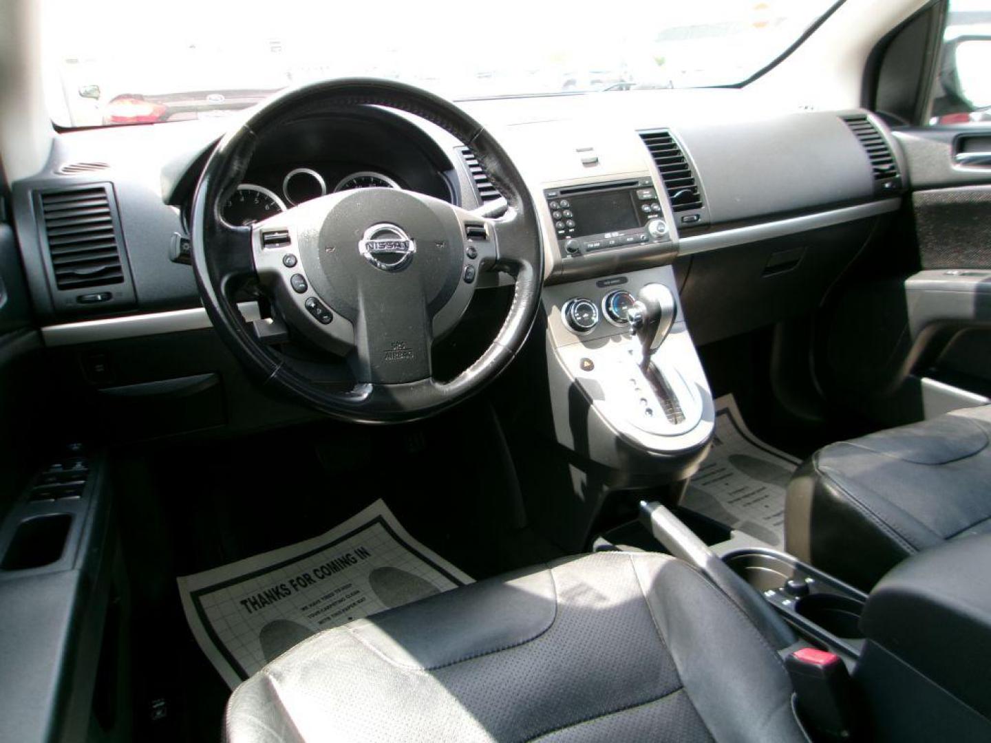 2010 BLACK NISSAN SENTRA 2.0 SL (3N1AB6AP6AL) with an 2.0L engine, Continuously Variable transmission, located at 501 E. Columbia St., Springfield, OH, 45503, (800) 262-7122, 39.925262, -83.801796 - *** Leather *** Moonroof *** 2.0L SL FWD *** Serviced and Detailed *** Well Maintained w/ 31 Service Records on Clean CarFax *** Very Clean *** Jay North Auto has offered hand picked vehicles since 1965! Our customer's enjoy a NO pressure buying experience with a small town feel. All of our ve - Photo#10