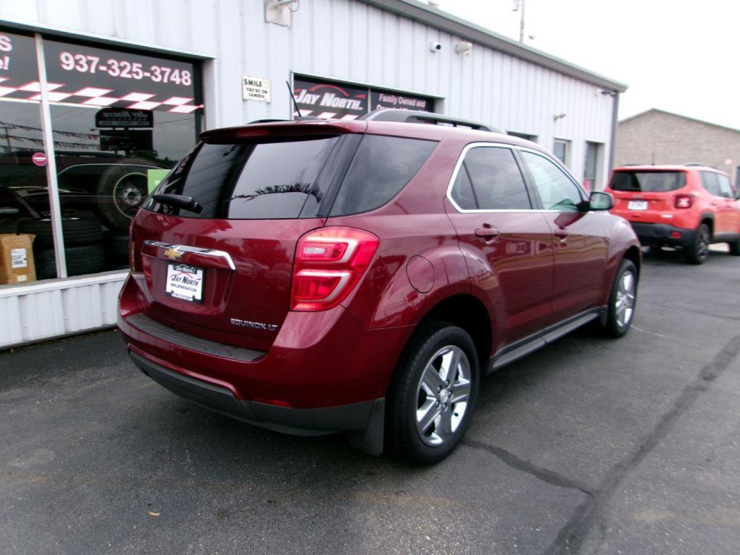 2016 RED CHEVROLET EQUINOX LT (2GNALCEK5G6) with an 2.4L engine, Automatic transmission, located at 501 E. Columbia St., Springfield, OH, 45503, (800) 262-7122, 39.925262, -83.801796 - ***New Timing***New Front and Rear Pads and Rotors***New Spark Plugs***Serviced and Detailed*** Jay North Auto has offered hand picked vehicles since 1965! Our customer's enjoy a NO pressure buying experience with a small town feel. All of our vehicles get fully inspected and detailed. We are a - Photo#3