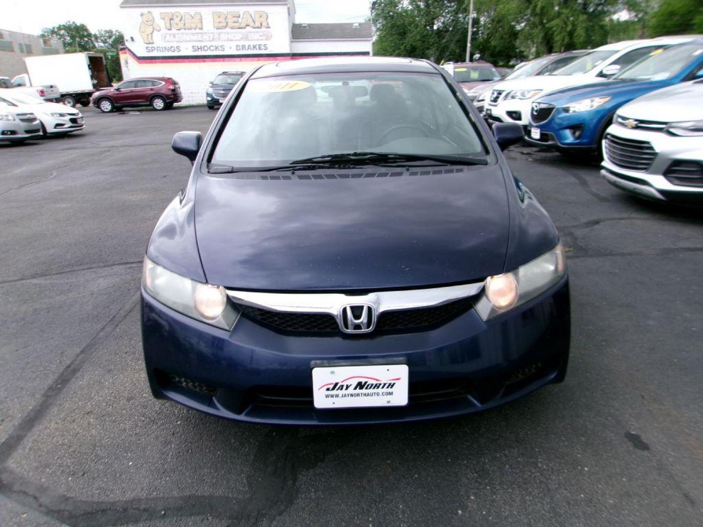 2011 BLUE HONDA CIVIC EXL (19XFA1F98BE) with an 1.8L engine, Automatic transmission, located at 501 E. Columbia St., Springfield, OH, 45503, (800) 262-7122, 39.925262, -83.801796 - ***New Front and Rear Pads and Rotors***New Battery***EXL***Leather Seating***Sunroof***Serviced and Detailed*** Jay North Auto has offered hand picked vehicles since 1965! Our customer's enjoy a NO pressure buying experience with a small town feel. All of our vehicles get fully inspected and de - Photo#1