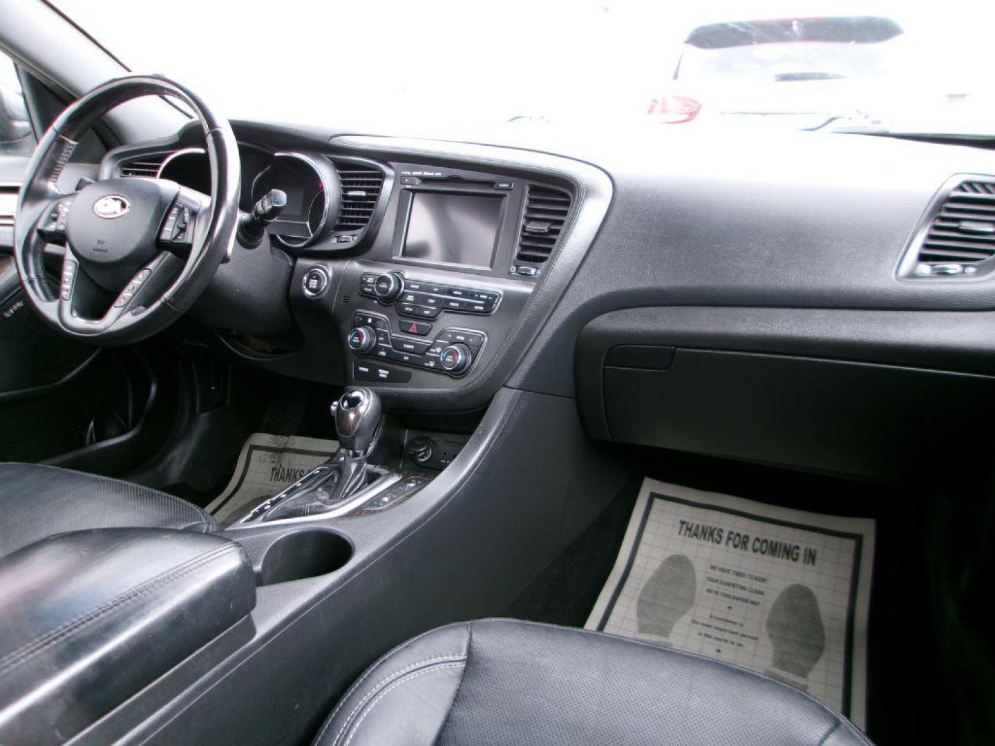2013 BLACK KIA OPTIMA SXL (5XXGR4A6XDG) , Automatic transmission, located at 501 E. Columbia St., Springfield, OH, 45503, (800) 262-7122, 39.925262, -83.801796 - *** Local Trade *** Serviced and Detailed *** Loaded *** SX Premium Touring Package- Panoramic Sunroof- Power Folding Outside Mirrors- Infinity Audio System- UVO Powered by Microsoft- HD Radio Technology- Rear Camera Display- Power Front Passenger's Seat- Driver's Seat Memory- Heated and Cooled Fron - Photo#18