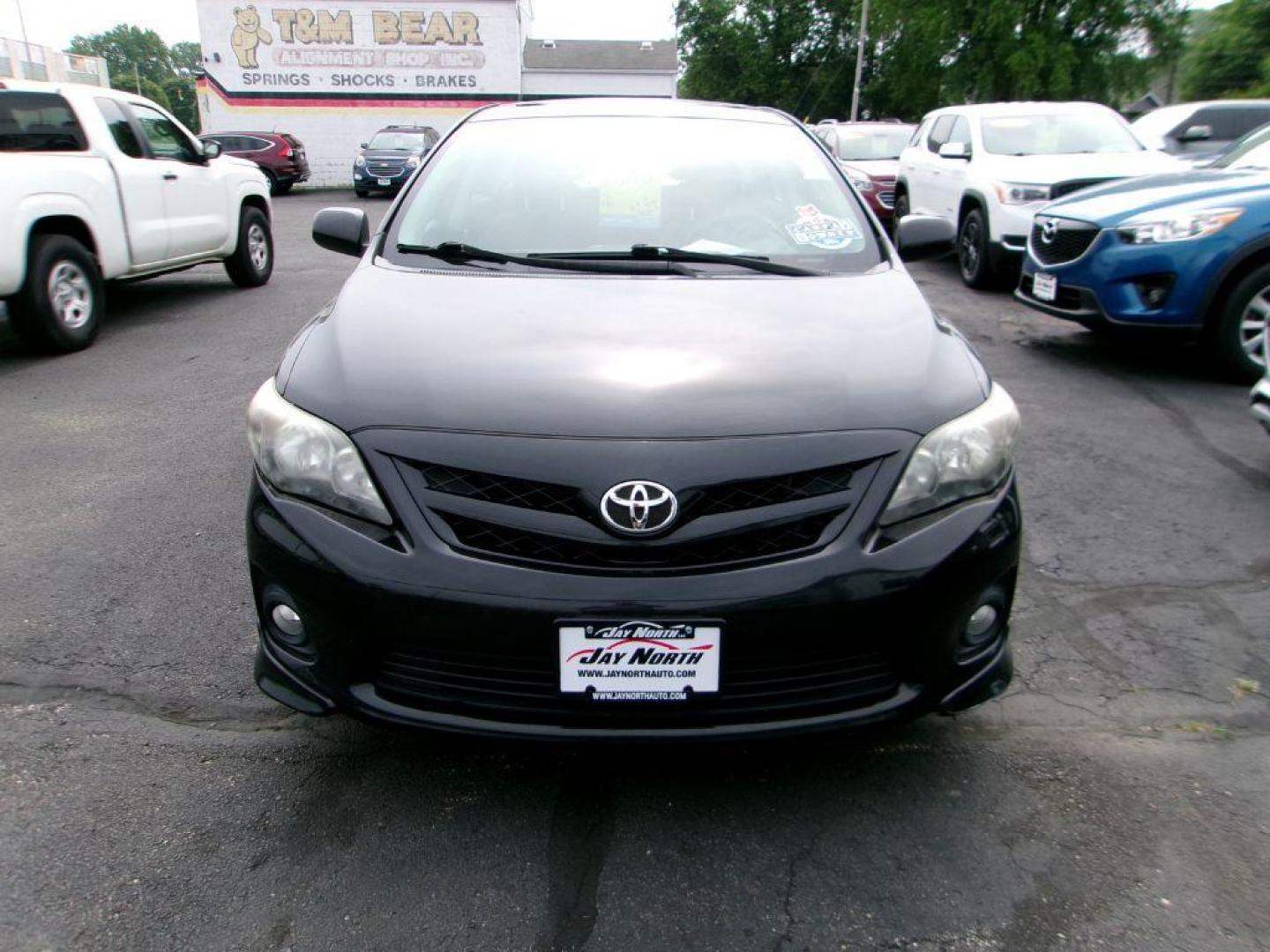 2011 BLACK TOYOTA COROLLA S (2T1BU4EE2BC) with an 1.8L engine, Automatic transmission, located at 501 E. Columbia St., Springfield, OH, 45503, (800) 262-7122, 39.925262, -83.801796 - *** 1 Owner *** S *** FWD *** Serviced and Detailed *** NICE *** 1.8L *** Jay North Auto has offered hand picked vehicles since 1965! Our customer's enjoy a NO pressure buying experience with a small town feel. All of our vehicles get fully inspected and detailed. We are a preferred dealer for - Photo#1