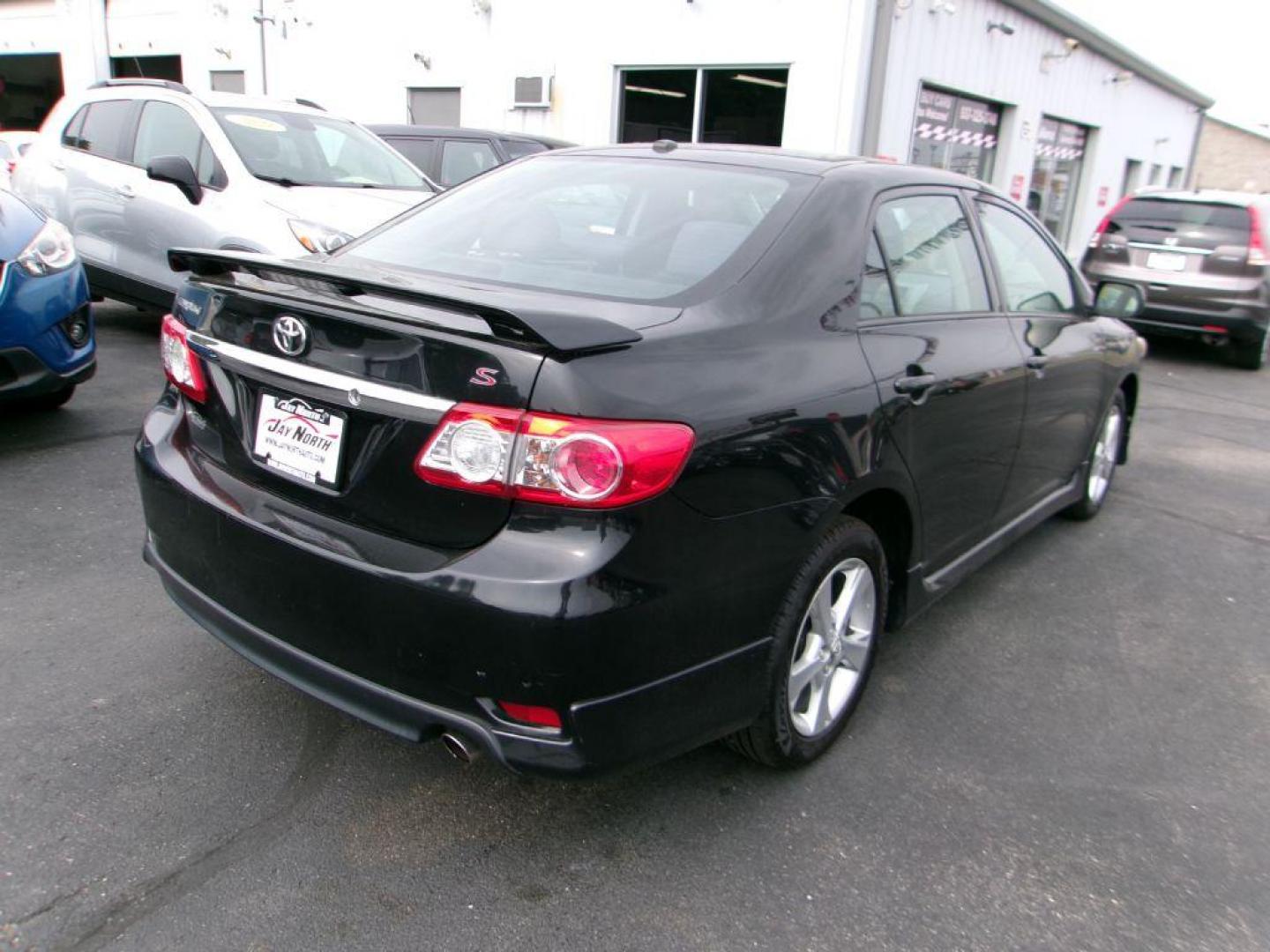 2011 BLACK TOYOTA COROLLA S (2T1BU4EE2BC) with an 1.8L engine, Automatic transmission, located at 501 E. Columbia St., Springfield, OH, 45503, (800) 262-7122, 39.925262, -83.801796 - *** 1 Owner *** S *** FWD *** Serviced and Detailed *** NICE *** 1.8L *** Jay North Auto has offered hand picked vehicles since 1965! Our customer's enjoy a NO pressure buying experience with a small town feel. All of our vehicles get fully inspected and detailed. We are a preferred dealer for - Photo#3