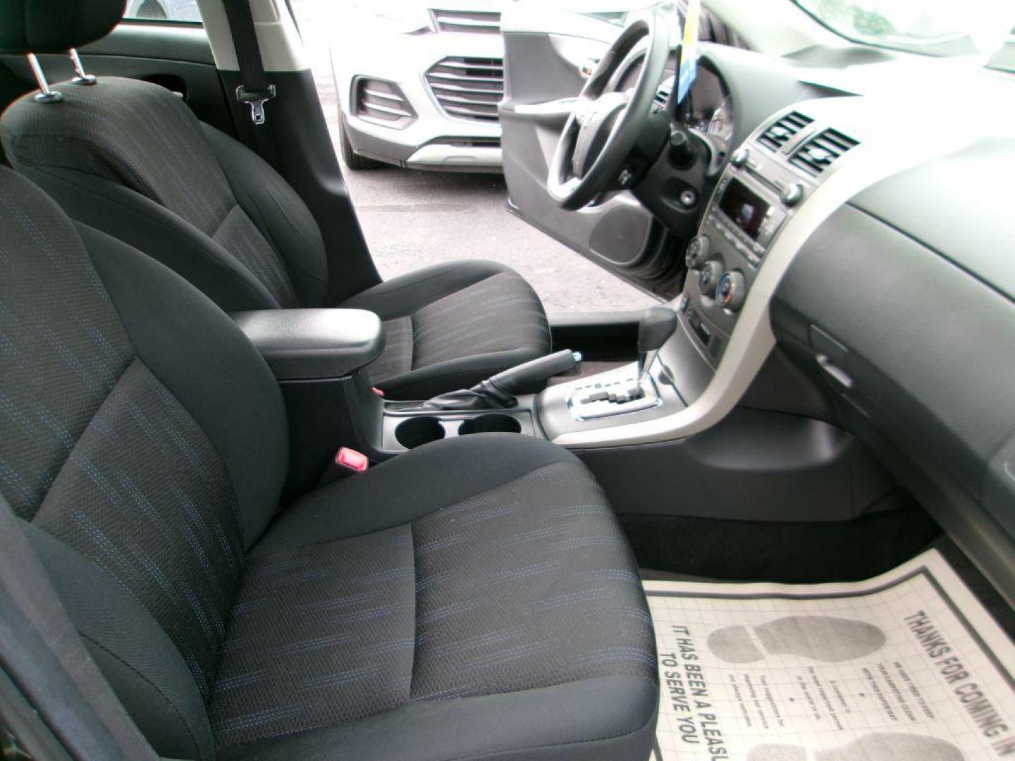 2011 BLACK TOYOTA COROLLA S (2T1BU4EE2BC) with an 1.8L engine, Automatic transmission, located at 501 E. Columbia St., Springfield, OH, 45503, (800) 262-7122, 39.925262, -83.801796 - *** 1 Owner *** S *** FWD *** Serviced and Detailed *** NICE *** 1.8L *** Jay North Auto has offered hand picked vehicles since 1965! Our customer's enjoy a NO pressure buying experience with a small town feel. All of our vehicles get fully inspected and detailed. We are a preferred dealer for - Photo#17