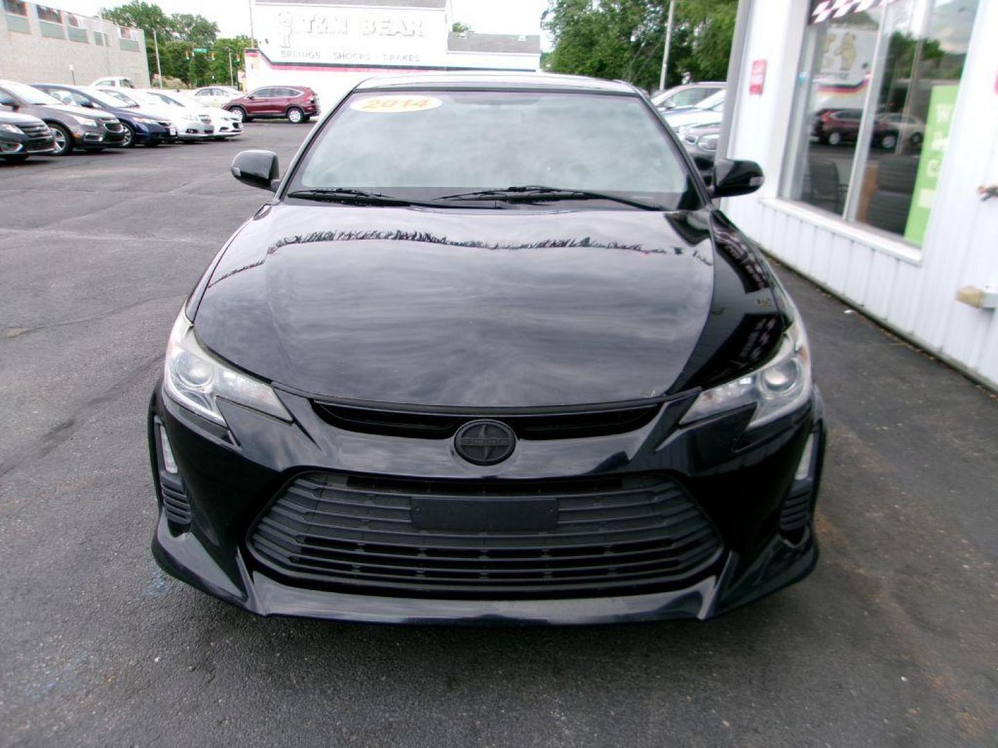 2014 BLACK SCION TC (JTKJF5C70E3) with an 2.5L engine, 6-Speed Manual transmission, located at 501 E. Columbia St., Springfield, OH, 45503, (800) 262-7122, 39.925262, -83.801796 - ***Scion TC***New Clutch***New Front and Rear Brake Pads and Rotors***Manual Transmission***SHARP***Serviced and Detailed*** Jay North Auto has offered hand picked vehicles since 1965! Our customer's enjoy a NO pressure buying experience with a small town feel. All of our vehicles get fully in - Photo#1