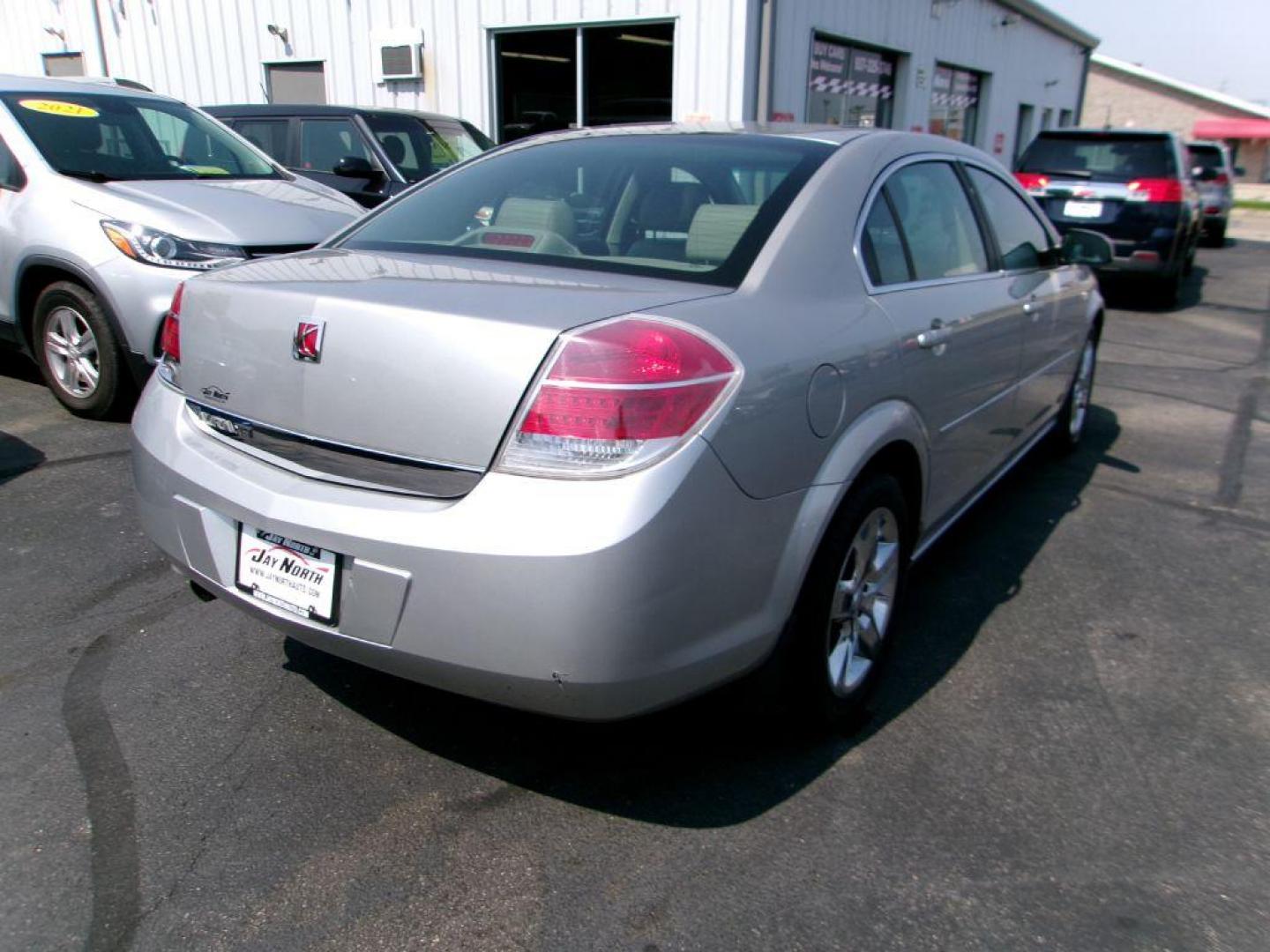 2007 SILVER SATURN AURA XE (1G8ZS57N97F) with an 3.5L engine, Automatic transmission, located at 501 E. Columbia St., Springfield, OH, 45503, (800) 262-7122, 39.925262, -83.801796 - ***Local Trade***Clean Carfax***New Tires***New Front and Rear Break Pads and Rotors***Leather Seating***Sunroof***Serviced and Detailed*** Jay North Auto has offered hand picked vehicles since 1965! Our customer's enjoy a NO pressure buying experience with a small town feel. All of our vehicles - Photo#3