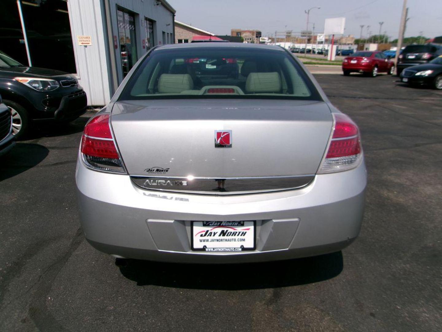 2007 SILVER SATURN AURA XE (1G8ZS57N97F) with an 3.5L engine, Automatic transmission, located at 501 E. Columbia St., Springfield, OH, 45503, (800) 262-7122, 39.925262, -83.801796 - ***Local Trade***Clean Carfax***New Tires***New Front and Rear Break Pads and Rotors***Leather Seating***Sunroof***Serviced and Detailed*** Jay North Auto has offered hand picked vehicles since 1965! Our customer's enjoy a NO pressure buying experience with a small town feel. All of our vehicles - Photo#4