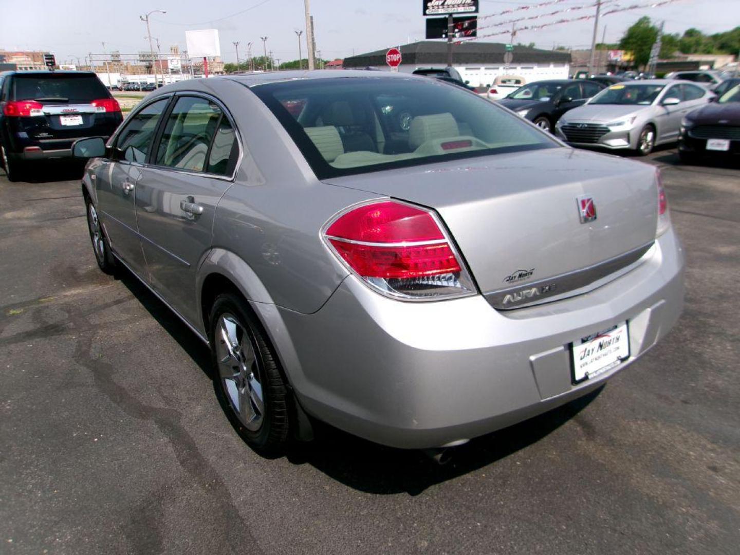 2007 SILVER SATURN AURA XE (1G8ZS57N97F) with an 3.5L engine, Automatic transmission, located at 501 E. Columbia St., Springfield, OH, 45503, (800) 262-7122, 39.925262, -83.801796 - ***Local Trade***Clean Carfax***New Tires***New Front and Rear Break Pads and Rotors***Leather Seating***Sunroof***Serviced and Detailed*** Jay North Auto has offered hand picked vehicles since 1965! Our customer's enjoy a NO pressure buying experience with a small town feel. All of our vehicles - Photo#5