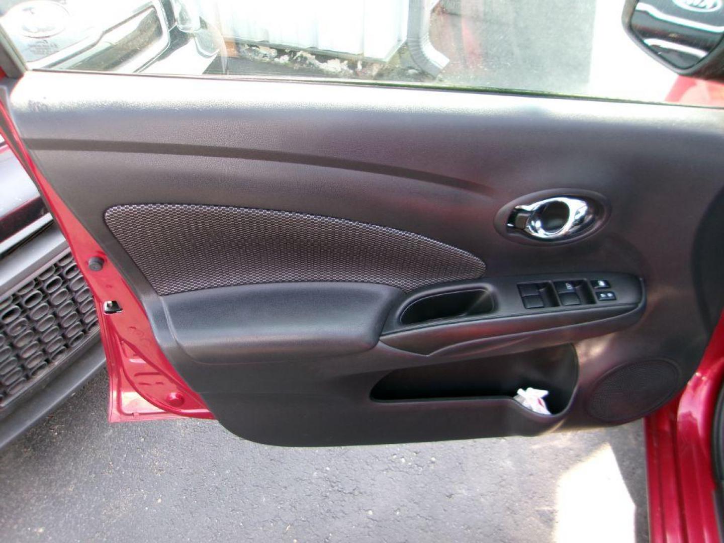 2019 RED NISSAN VERSA SV (3N1CN7AP7KL) with an 1.6L engine, Continuously Variable transmission, located at 501 E. Columbia St., Springfield, OH, 45503, (800) 262-7122, 39.925262, -83.801796 - *** SV *** Serviced and Detailed *** Back Up Camera *** Power Windows and Locks *** Jay North Auto has offered hand picked vehicles since 1965! Our customer's enjoy a NO pressure buying experience with a small town feel. All of our vehicles get fully inspected and detailed. We are a preferred de - Photo#7