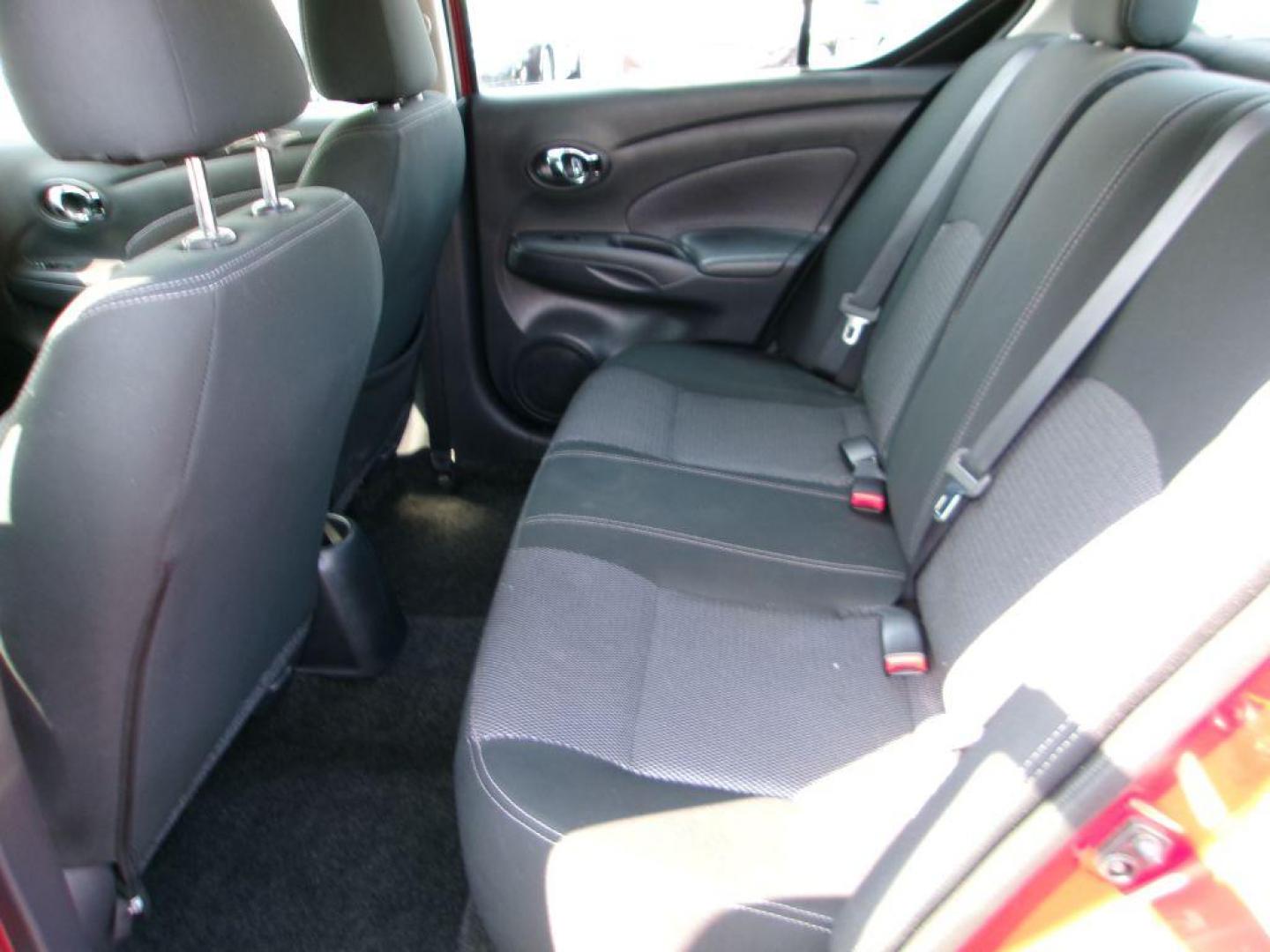 2019 RED NISSAN VERSA SV (3N1CN7AP7KL) with an 1.6L engine, Continuously Variable transmission, located at 501 E. Columbia St., Springfield, OH, 45503, (800) 262-7122, 39.925262, -83.801796 - *** SV *** Serviced and Detailed *** Back Up Camera *** Power Windows and Locks *** Jay North Auto has offered hand picked vehicles since 1965! Our customer's enjoy a NO pressure buying experience with a small town feel. All of our vehicles get fully inspected and detailed. We are a preferred de - Photo#11