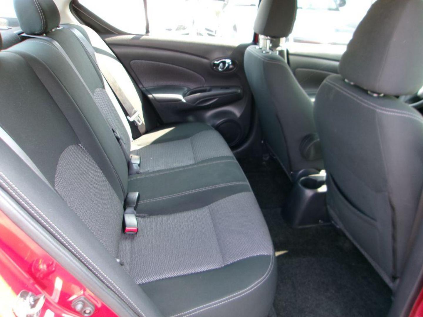 2019 RED NISSAN VERSA SV (3N1CN7AP7KL) with an 1.6L engine, Continuously Variable transmission, located at 501 E. Columbia St., Springfield, OH, 45503, (800) 262-7122, 39.925262, -83.801796 - *** SV *** Serviced and Detailed *** Back Up Camera *** Power Windows and Locks *** Jay North Auto has offered hand picked vehicles since 1965! Our customer's enjoy a NO pressure buying experience with a small town feel. All of our vehicles get fully inspected and detailed. We are a preferred de - Photo#14