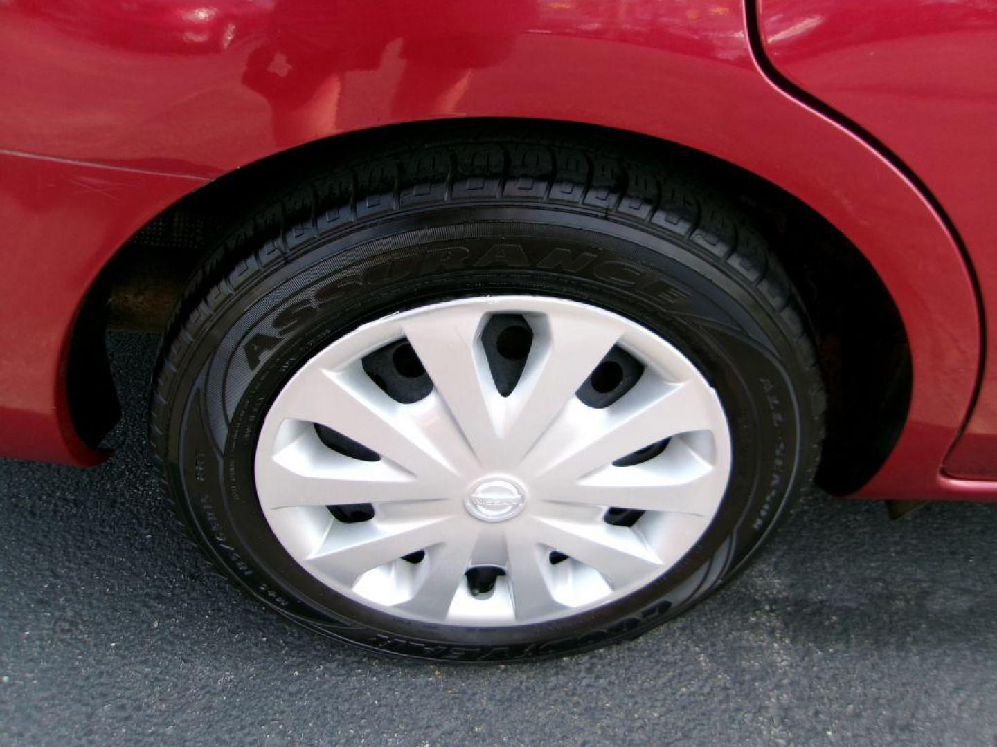 2019 RED NISSAN VERSA SV (3N1CN7AP7KL) with an 1.6L engine, Continuously Variable transmission, located at 501 E. Columbia St., Springfield, OH, 45503, (800) 262-7122, 39.925262, -83.801796 - *** SV *** Serviced and Detailed *** Back Up Camera *** Power Windows and Locks *** Jay North Auto has offered hand picked vehicles since 1965! Our customer's enjoy a NO pressure buying experience with a small town feel. All of our vehicles get fully inspected and detailed. We are a preferred de - Photo#18