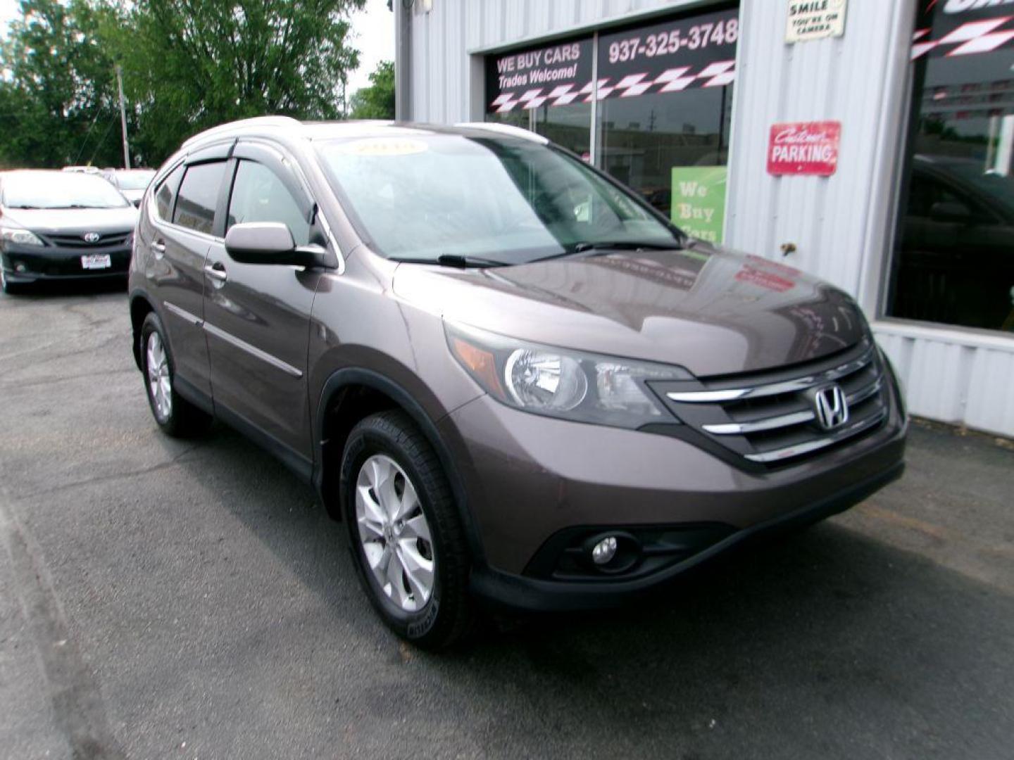 2014 BROWN HONDA CR-V EXL (2HKRM4H78EH) with an 2.4L engine, Automatic transmission, located at 501 E. Columbia St., Springfield, OH, 45503, (800) 262-7122, 39.925262, -83.801796 - Photo#0