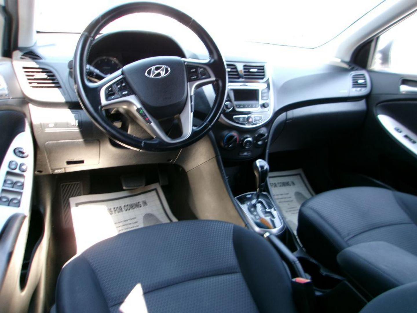 2016 SILVER HYUNDAI ACCENT SPORT (KMHCU5AE5GU) with an 1.6L engine, Automatic transmission, located at 501 E. Columbia St., Springfield, OH, 45503, (800) 262-7122, 39.925262, -83.801796 - Photo#9