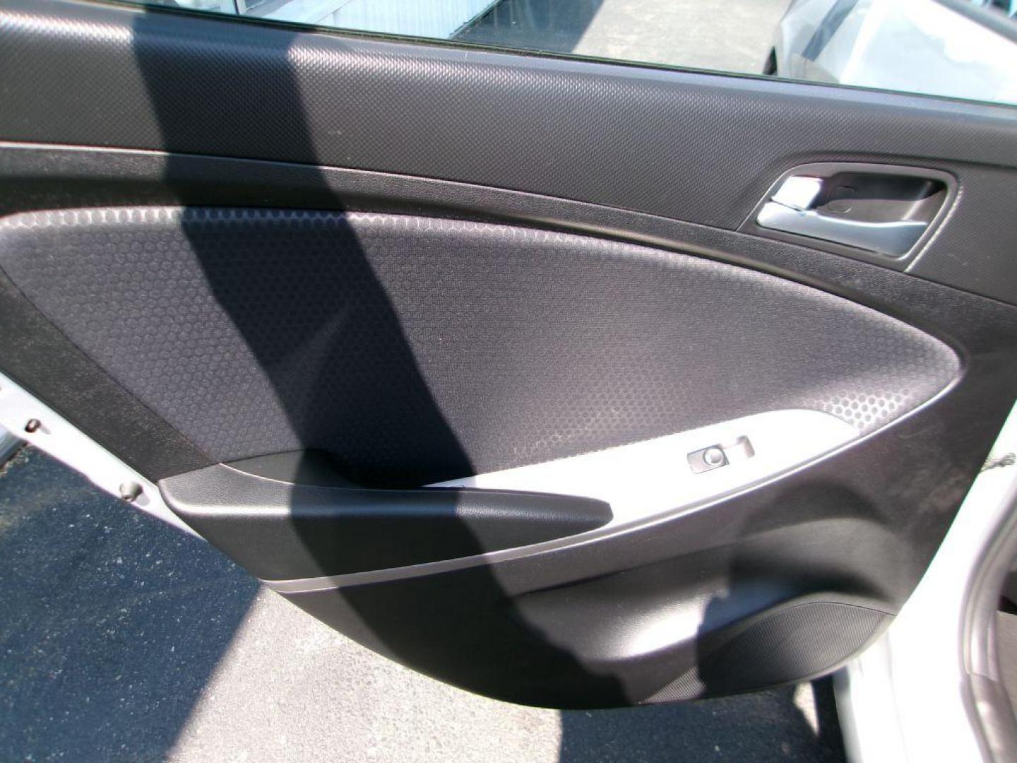 2016 SILVER HYUNDAI ACCENT SPORT (KMHCU5AE5GU) with an 1.6L engine, Automatic transmission, located at 501 E. Columbia St., Springfield, OH, 45503, (800) 262-7122, 39.925262, -83.801796 - Photo#10