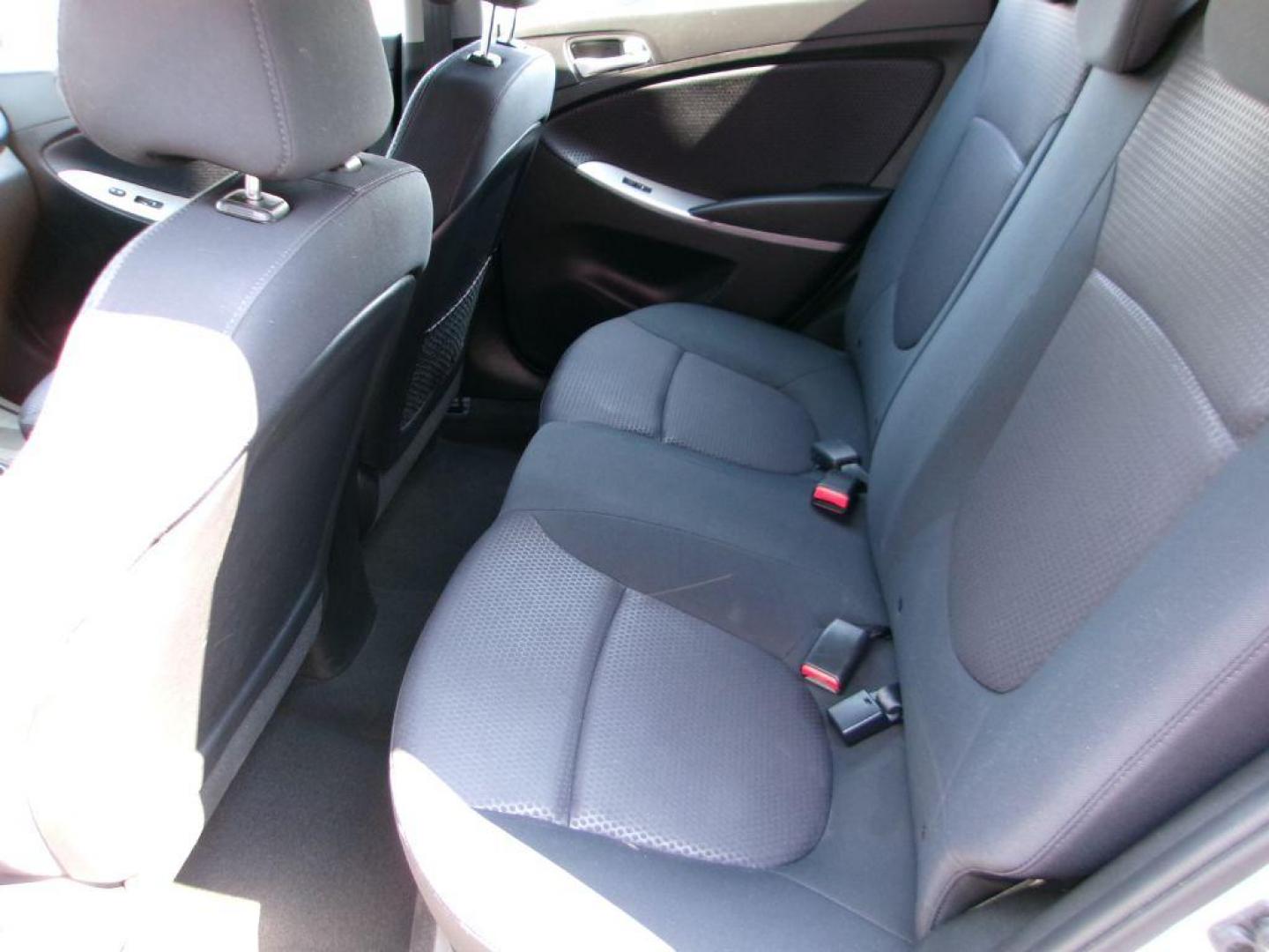 2016 SILVER HYUNDAI ACCENT SPORT (KMHCU5AE5GU) with an 1.6L engine, Automatic transmission, located at 501 E. Columbia St., Springfield, OH, 45503, (800) 262-7122, 39.925262, -83.801796 - Photo#11
