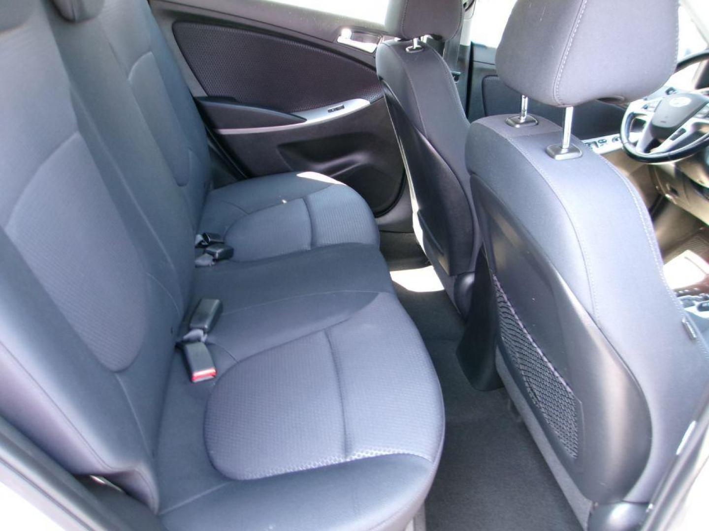2016 SILVER HYUNDAI ACCENT SPORT (KMHCU5AE5GU) with an 1.6L engine, Automatic transmission, located at 501 E. Columbia St., Springfield, OH, 45503, (800) 262-7122, 39.925262, -83.801796 - Photo#14