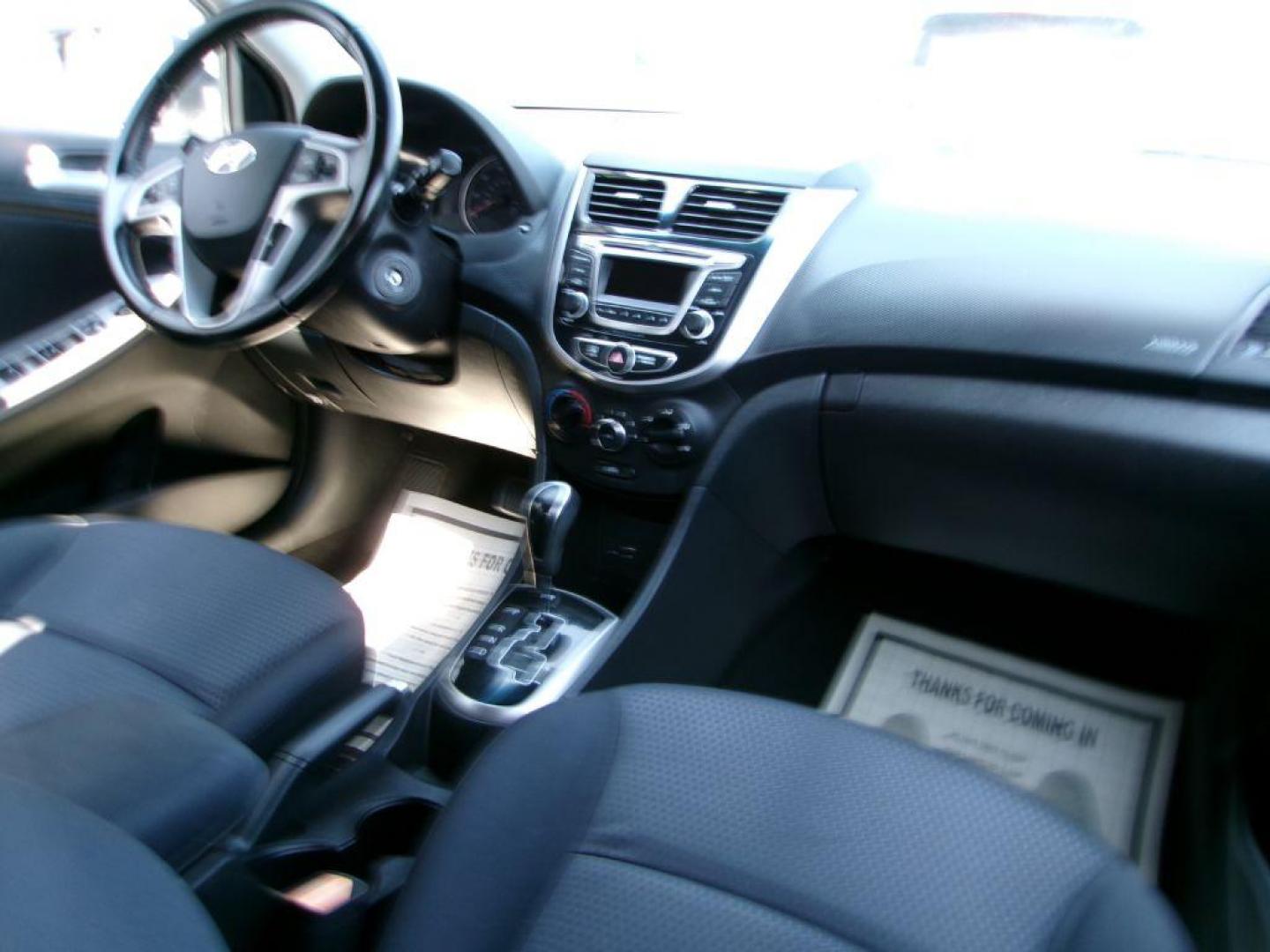 2016 SILVER HYUNDAI ACCENT SPORT (KMHCU5AE5GU) with an 1.6L engine, Automatic transmission, located at 501 E. Columbia St., Springfield, OH, 45503, (800) 262-7122, 39.925262, -83.801796 - Photo#17