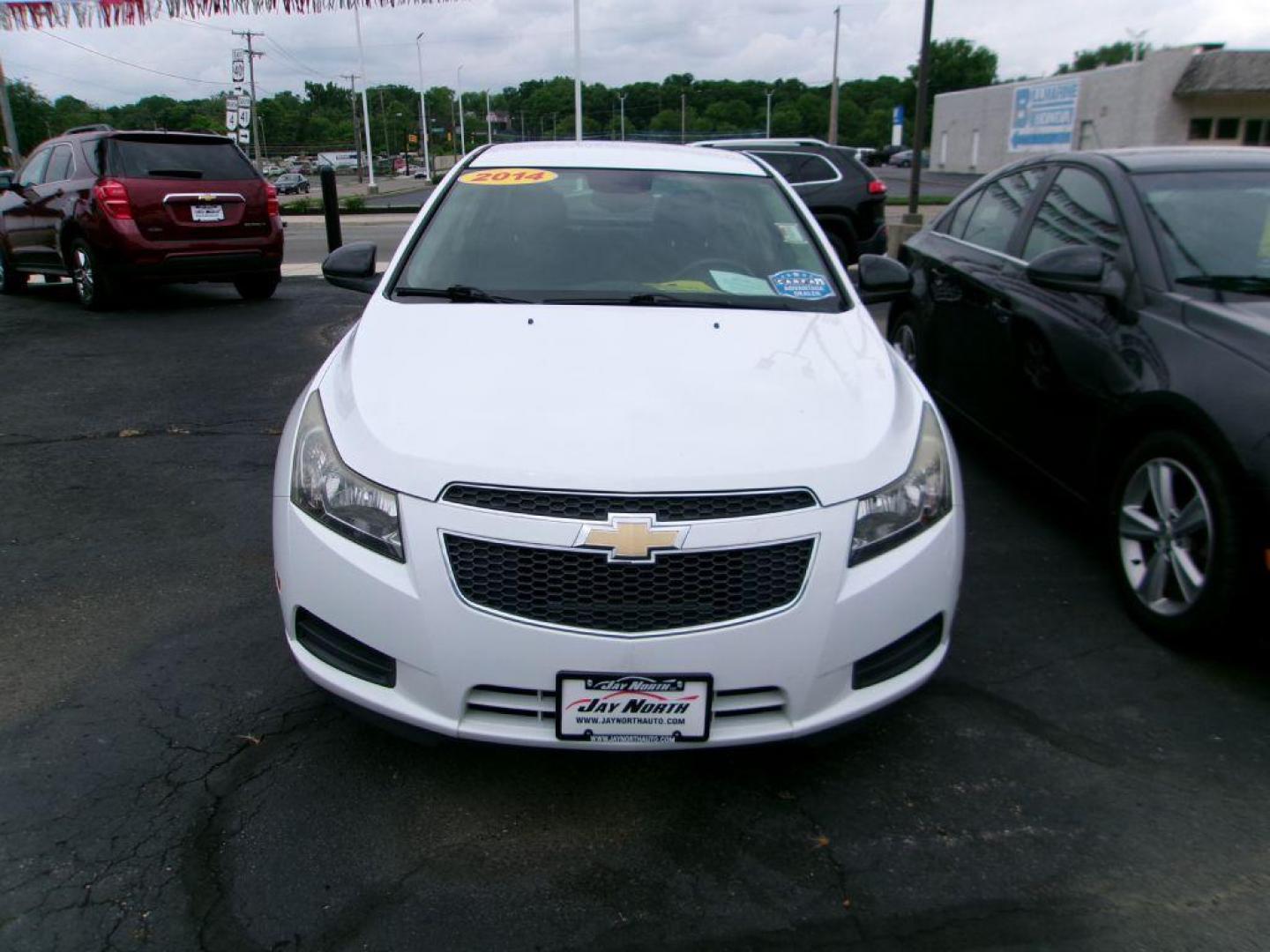 2014 WHITE CHEVROLET CRUZE LT (1G1PC5SB9E7) with an 1.4L engine, Automatic transmission, located at 501 E. Columbia St., Springfield, OH, 45503, (800) 262-7122, 39.925262, -83.801796 - *** New Tires *** New Pads and Rotors *** Serviced and Detailed *** LT *** Back Up Camera *** Remote Start *** Jay North Auto has offered hand picked vehicles since 1965! Our customer's enjoy a NO pressure buying experience with a small town feel. All of our vehicles get fully inspected and det - Photo#2